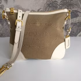 Prada Logo Jacquard crossbody bag
