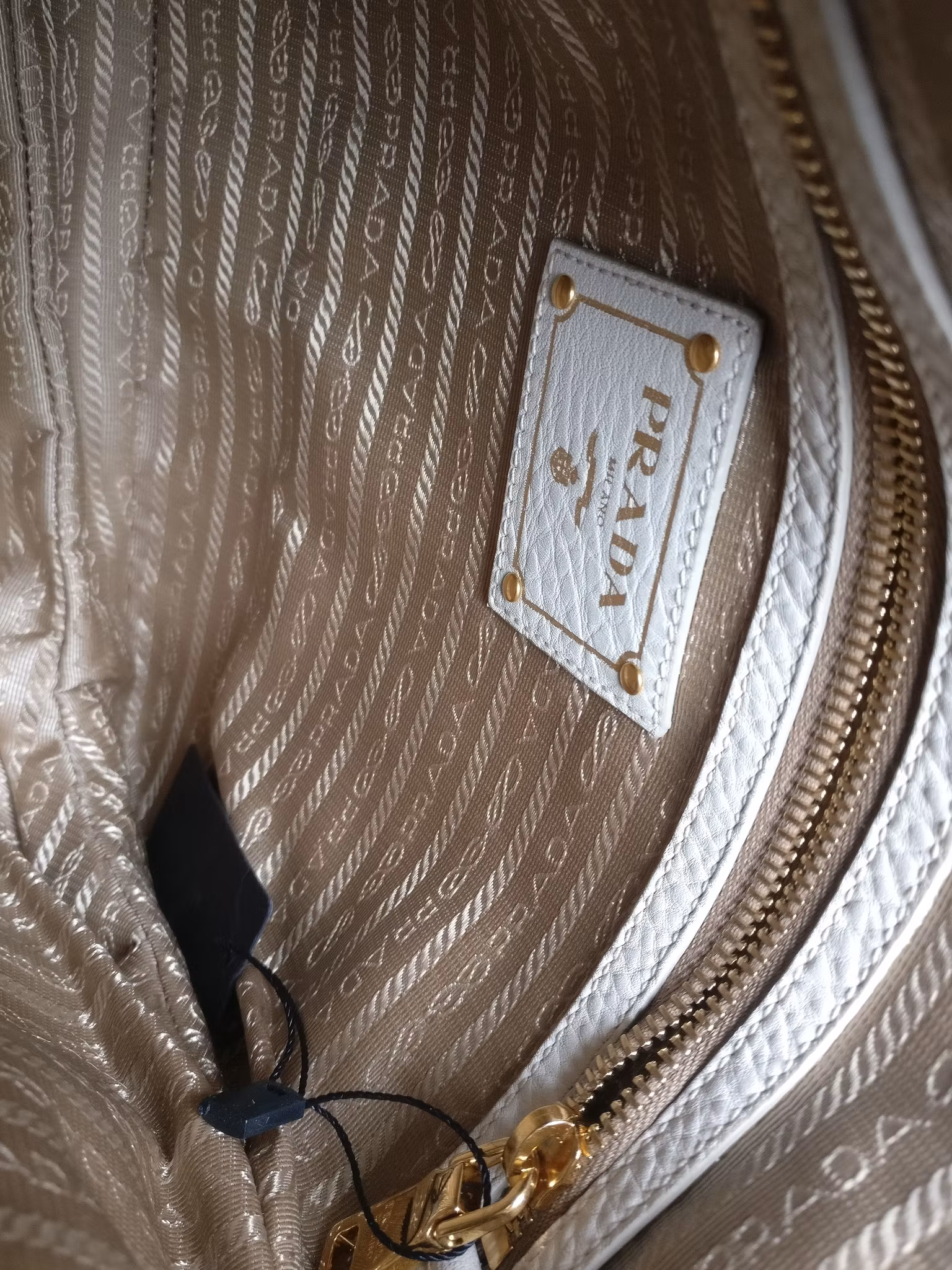 Prada Logo Jacquard crossbody bag