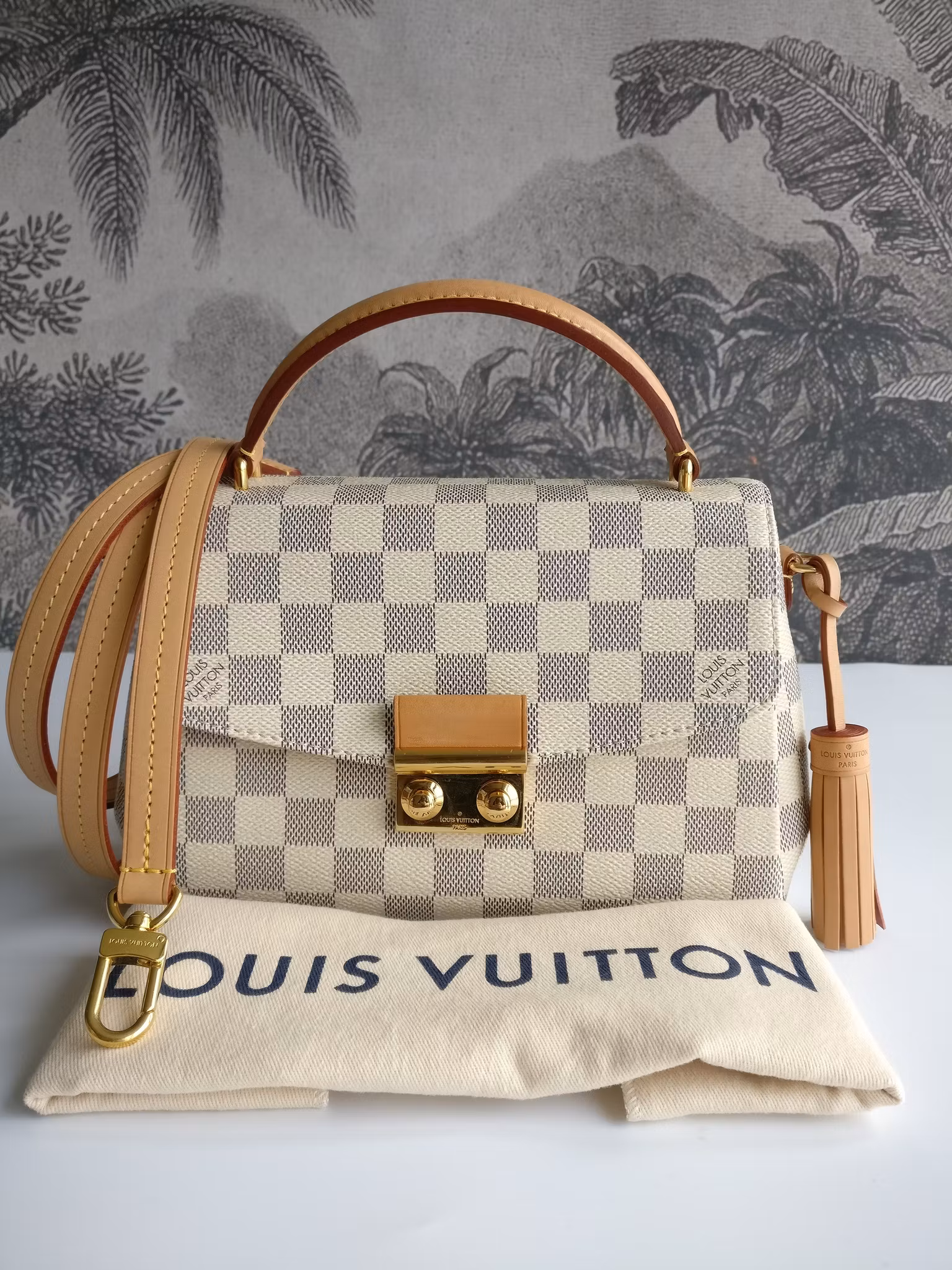 Louis Vuitton Croisette damier azur