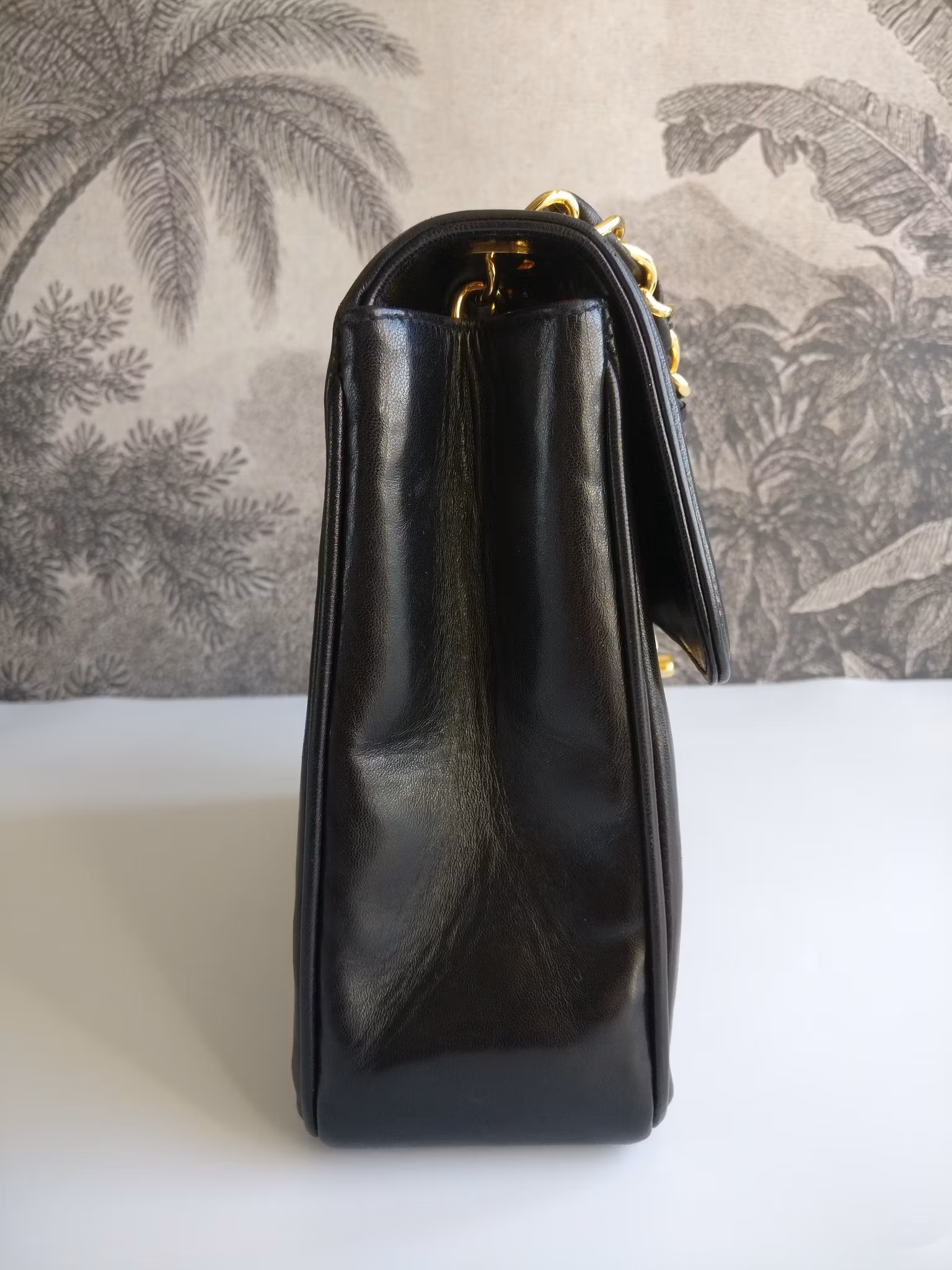 Chanel Jumbo Vertical Quilt Flap Bag