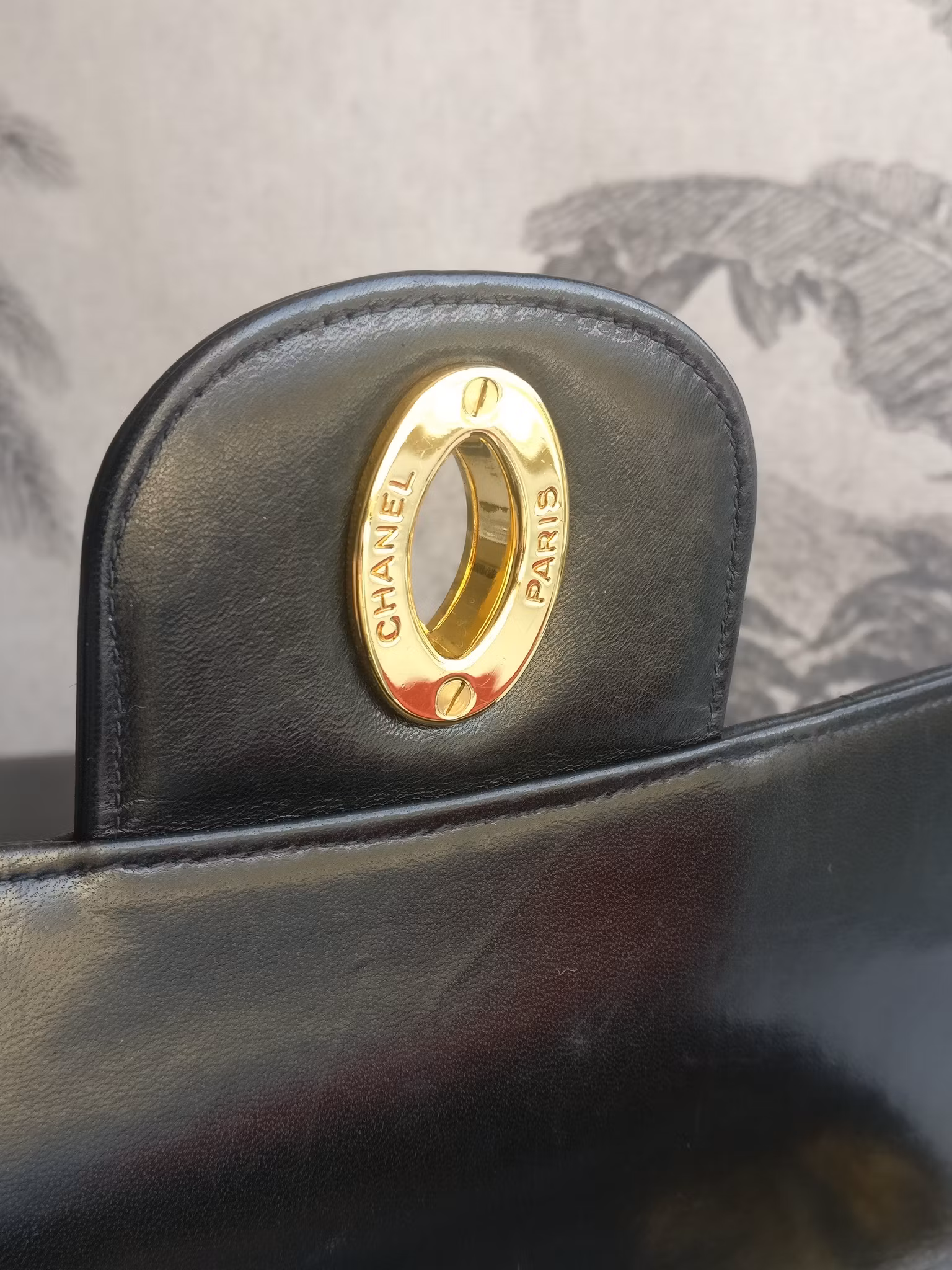 Chanel Jumbo Vertical Quilt Flap Bag