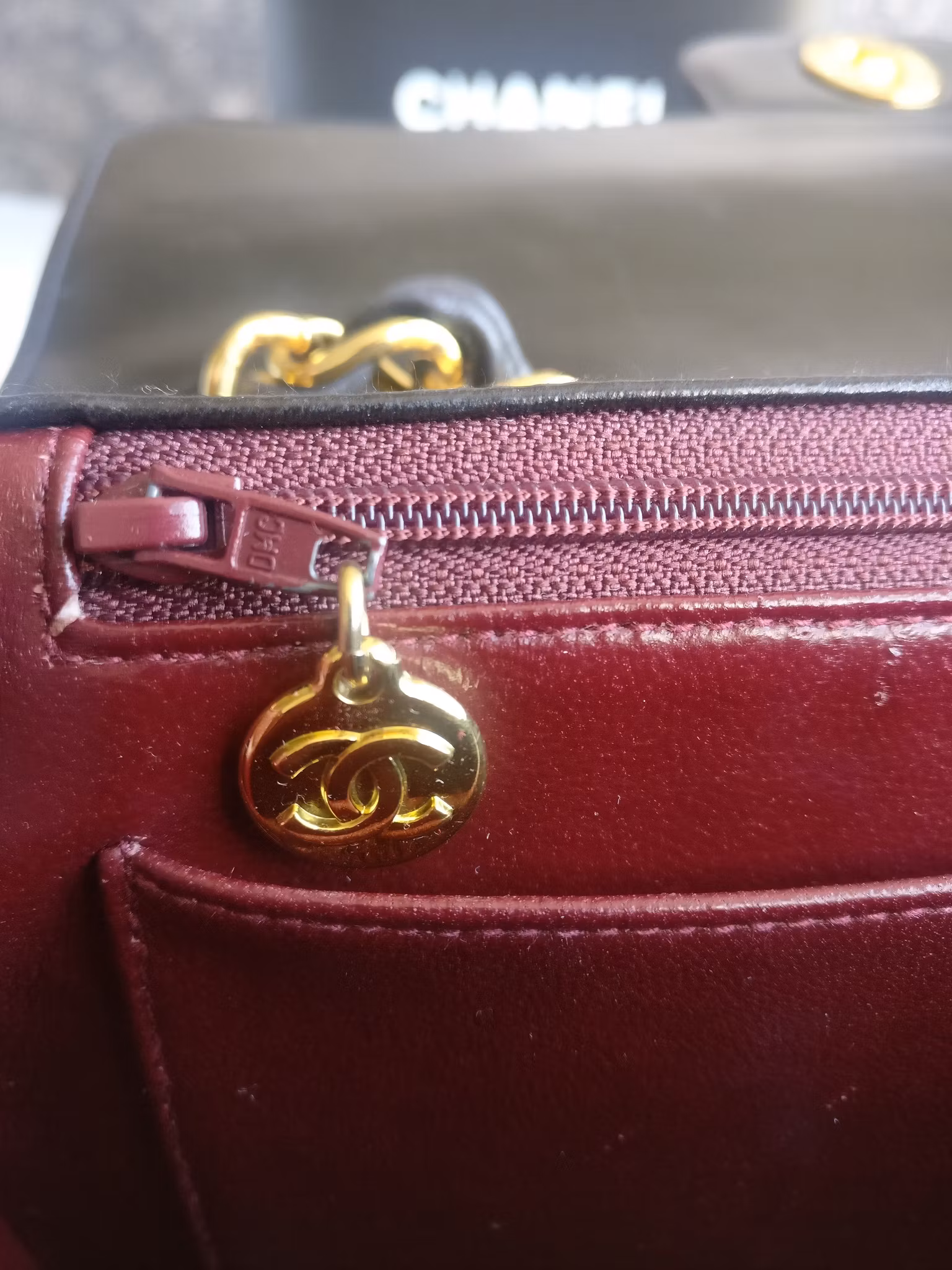 Chanel Jumbo Vertical Quilt Flap Bag