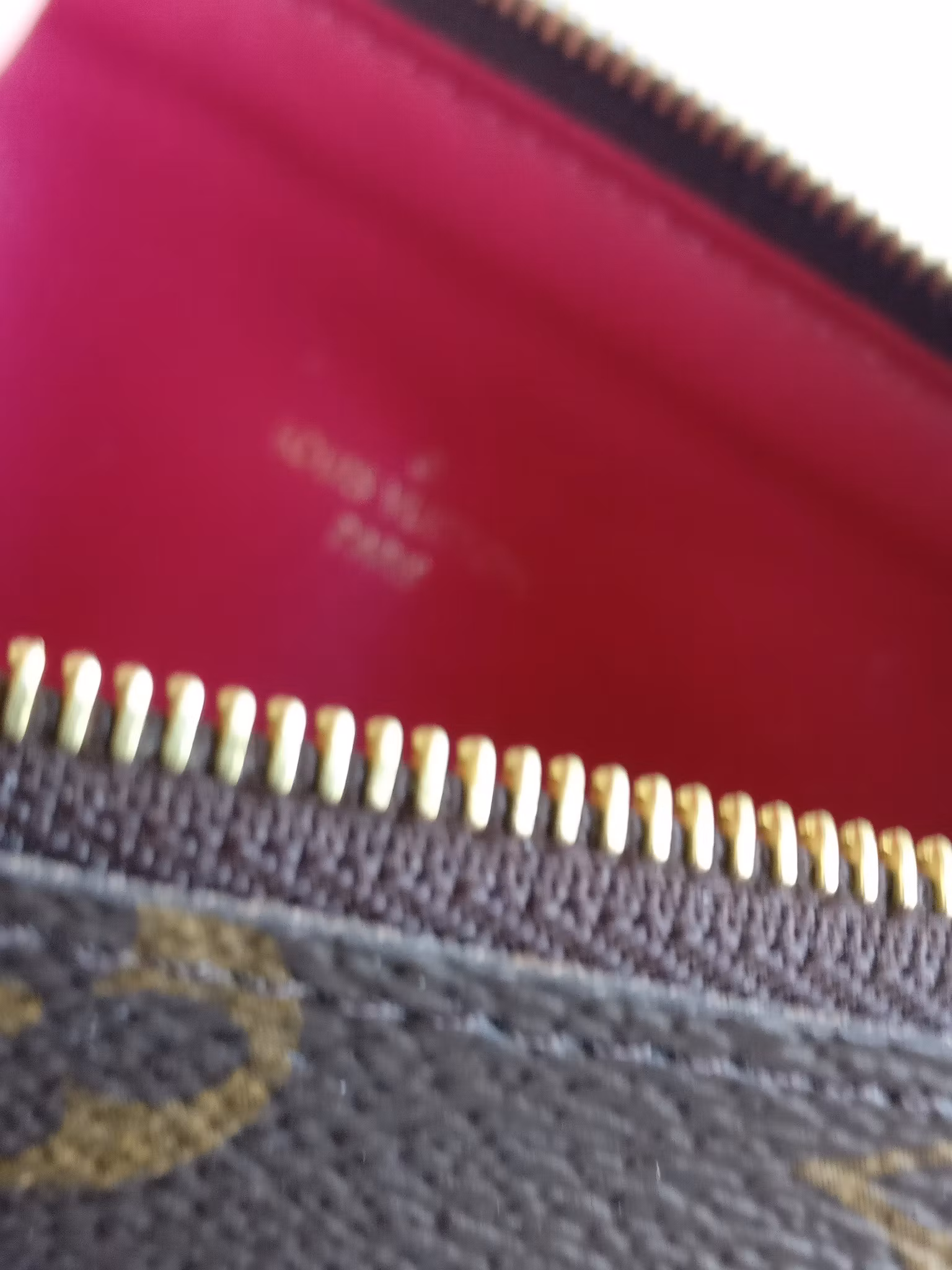 Zip insert pouch Pochette Felicie