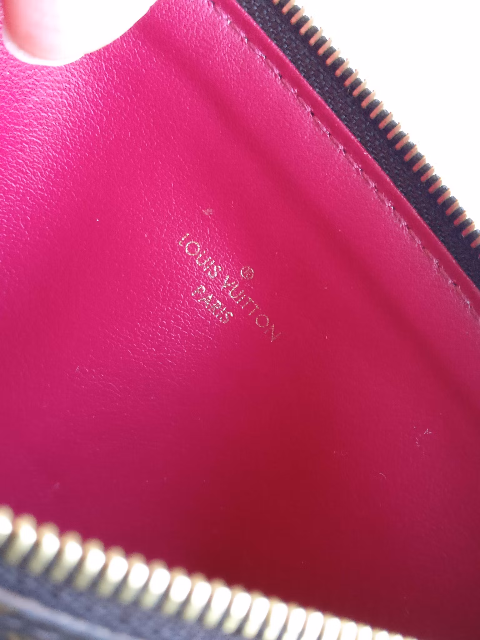 Zip insert pouch Pochette Felicie