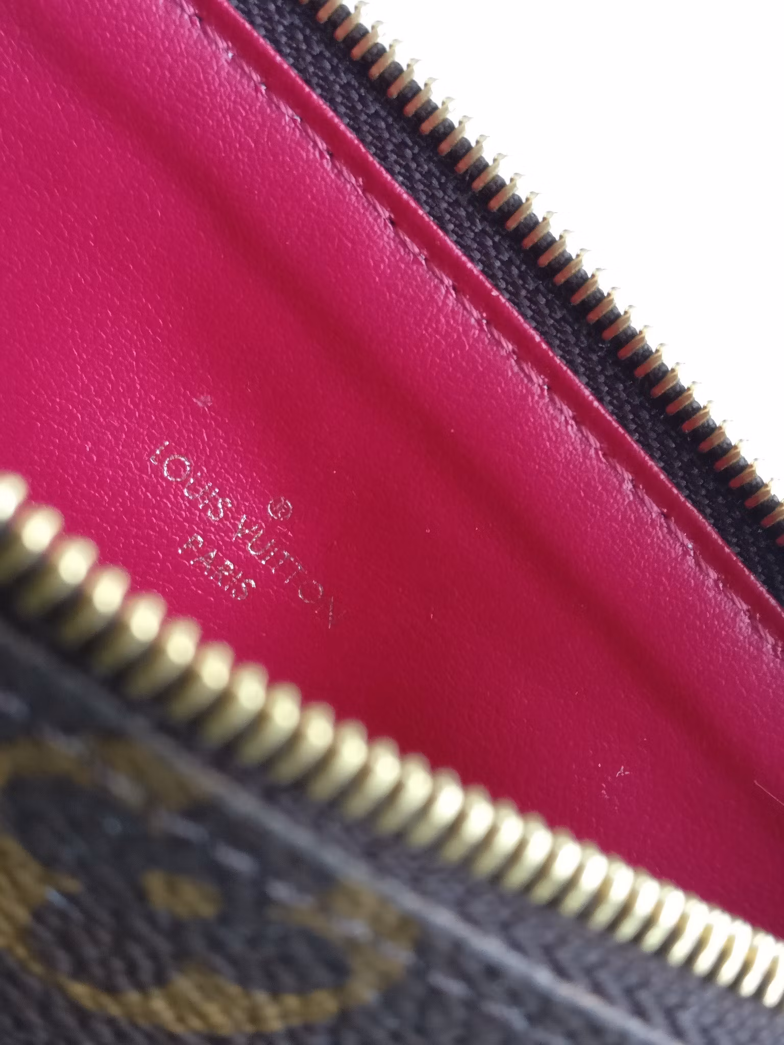Zip insert pouch Pochette Felicie
