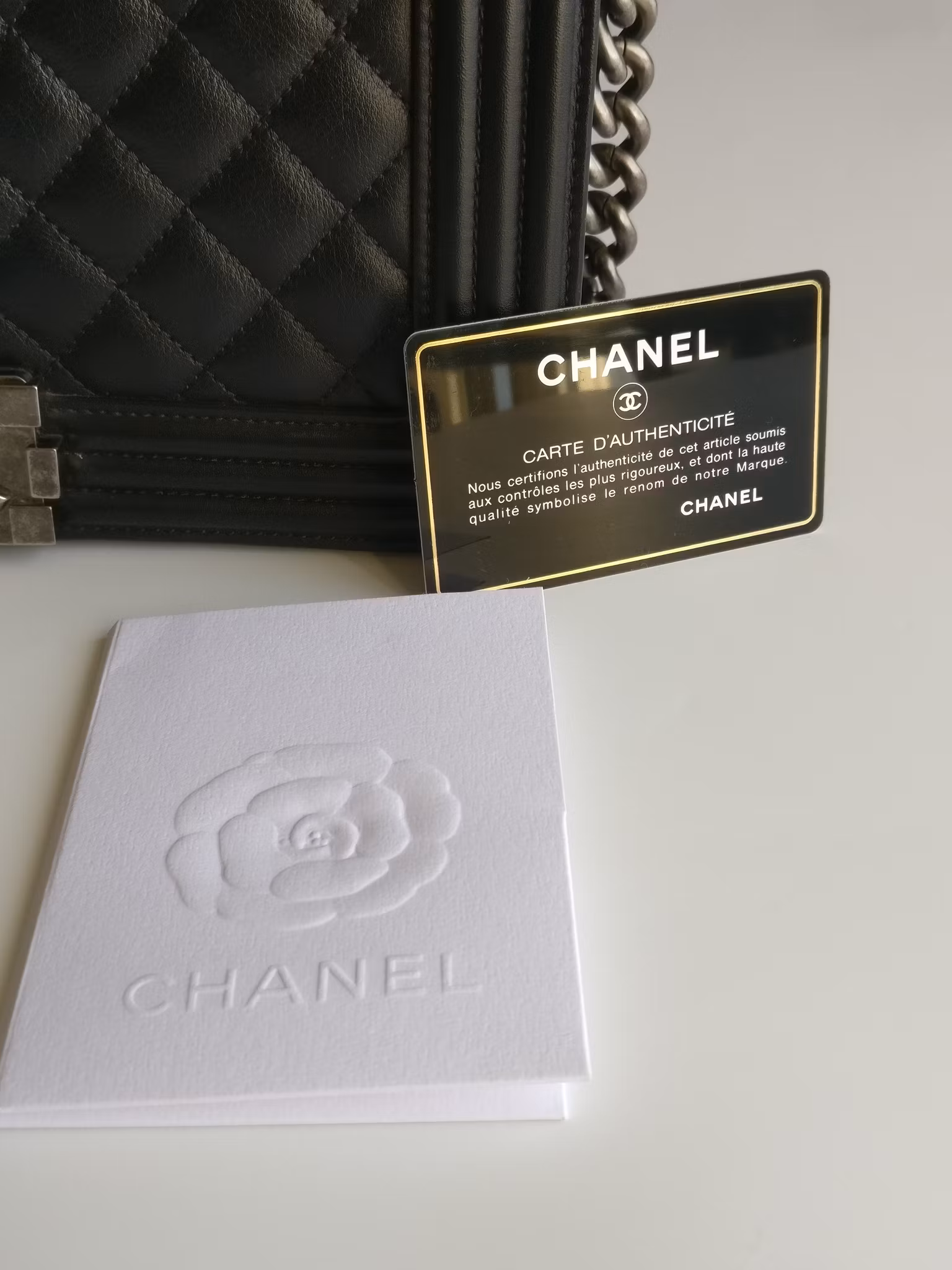 Chanel Boy Medium quilted flap bag