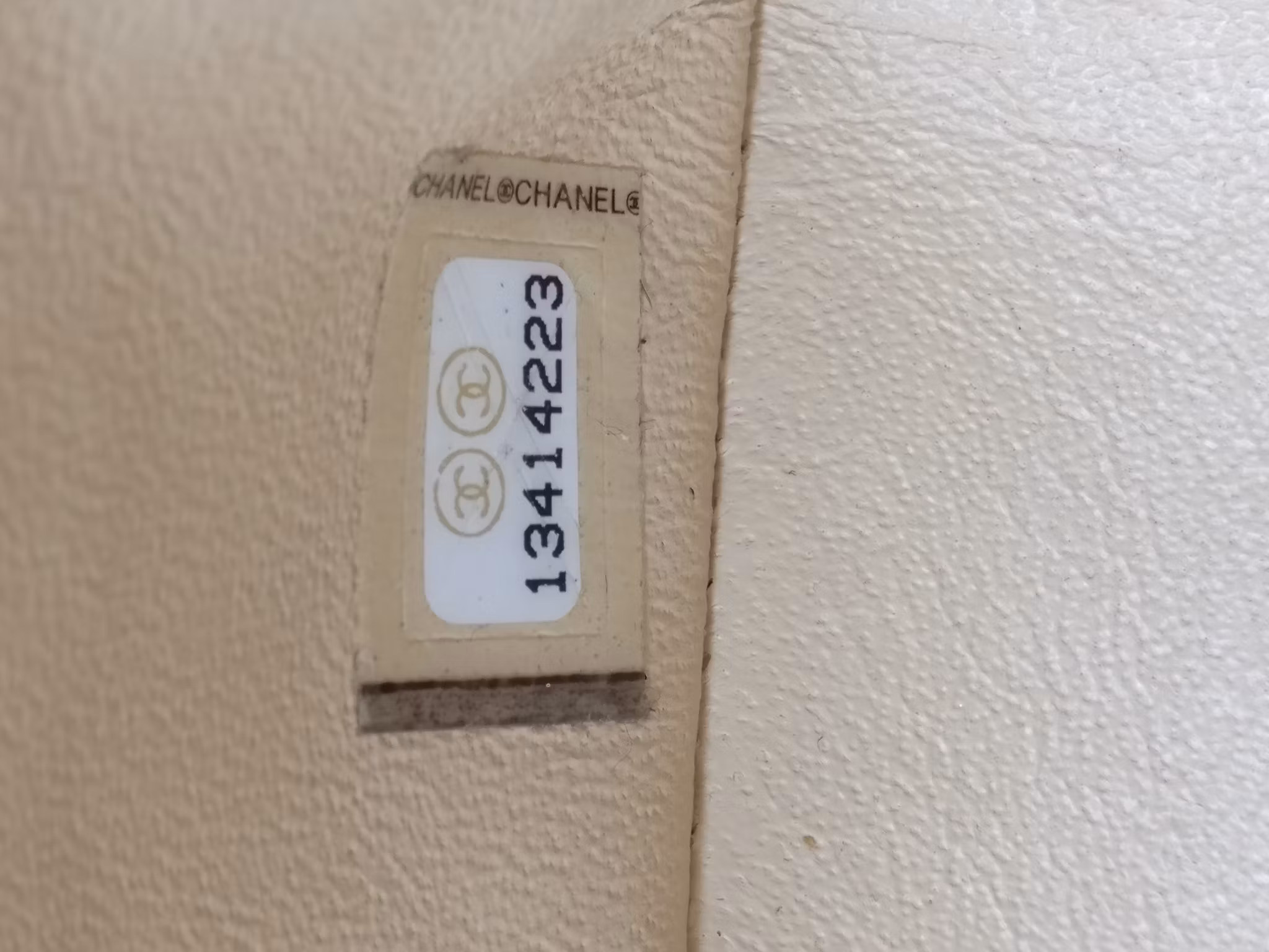 Chanel East West flap bag caviar