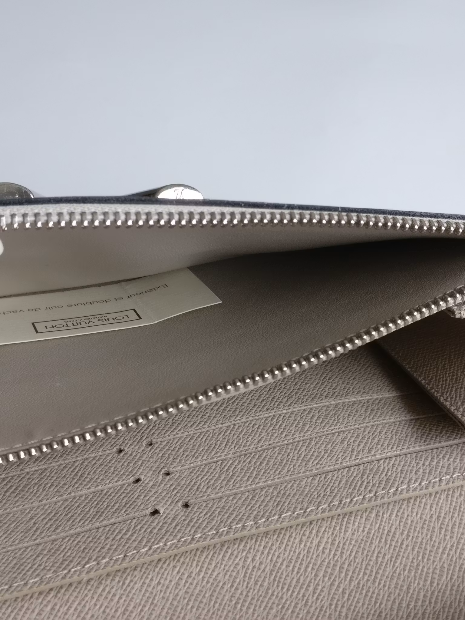 Louis Vuitton Epi Twist Denim Chain Wallet