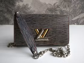 Louis Vuitton Epi Twist Denim Chain Wallet