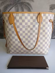 Louis Vuitton Neverfull MM damier azur