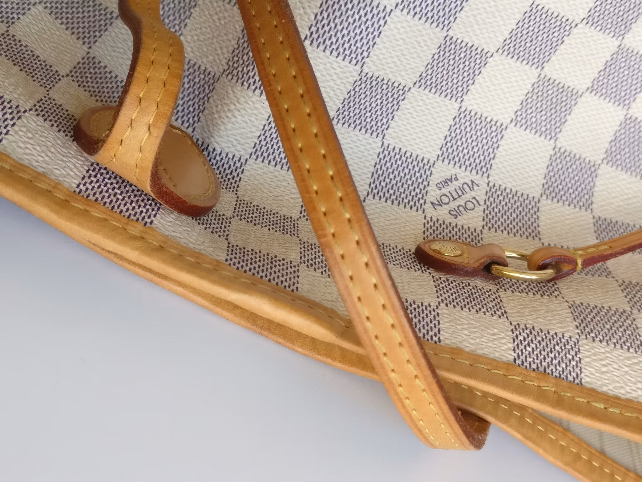 Louis Vuitton Neverfull MM damier azur