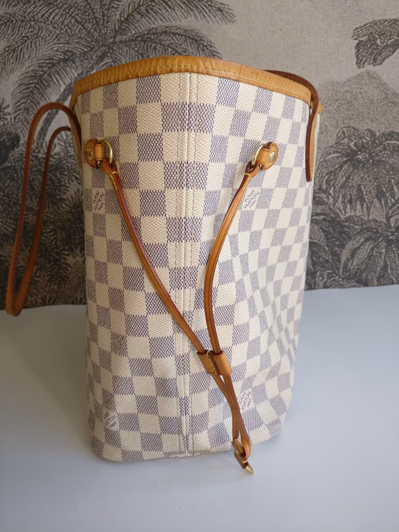 Louis Vuitton Neverfull MM damier azur