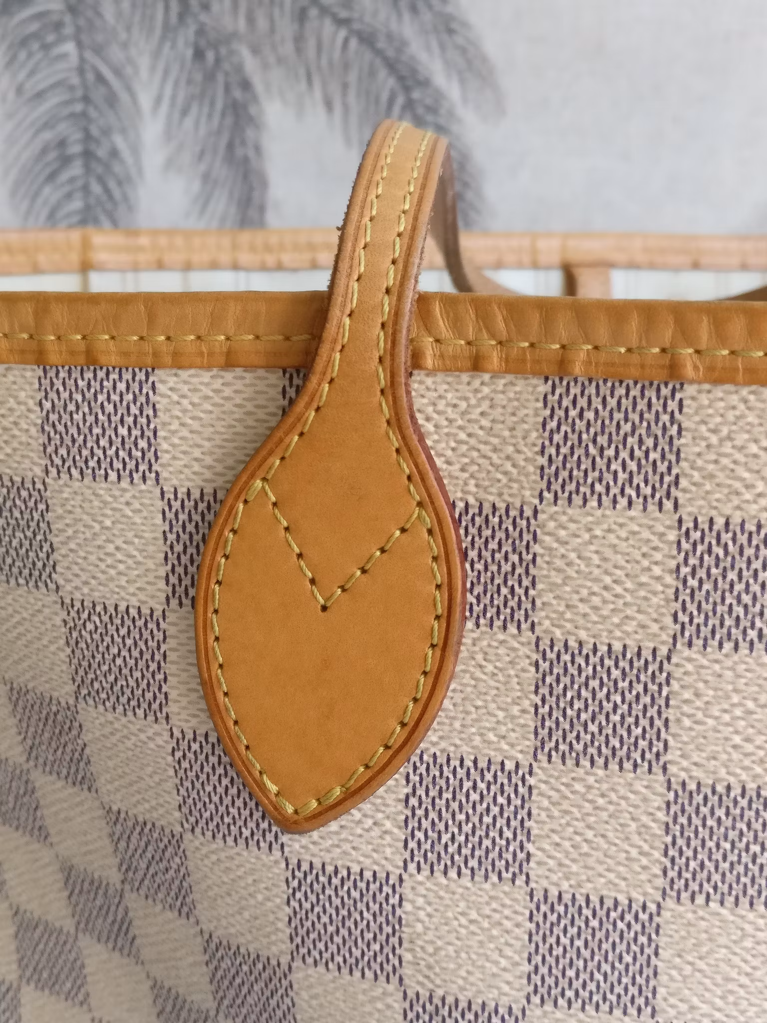 Louis Vuitton Neverfull MM damier azur