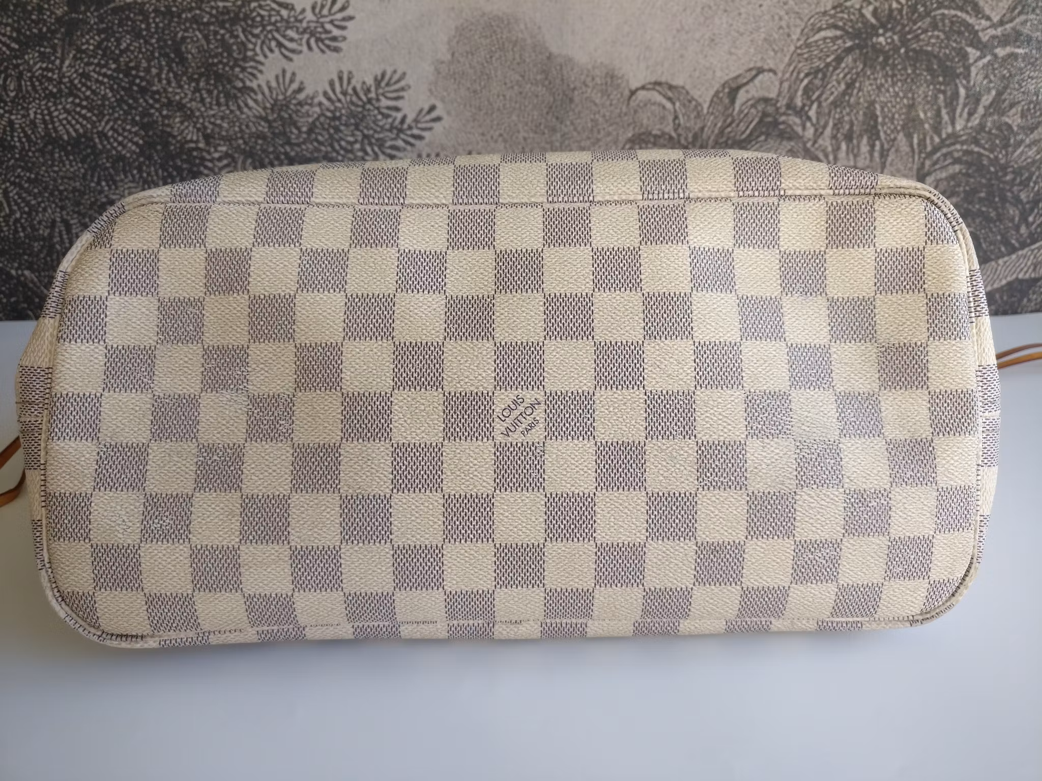 Louis Vuitton Neverfull MM damier azur