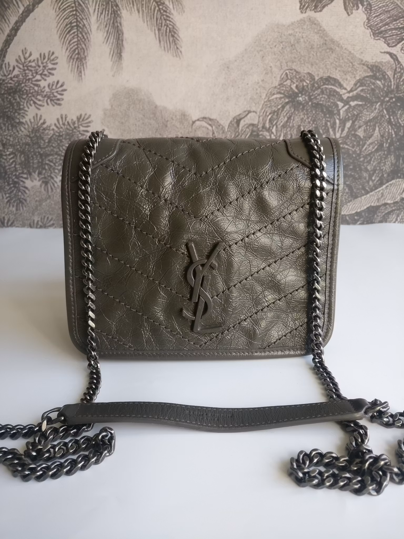 Saint Laurent Niki Chain Wallet