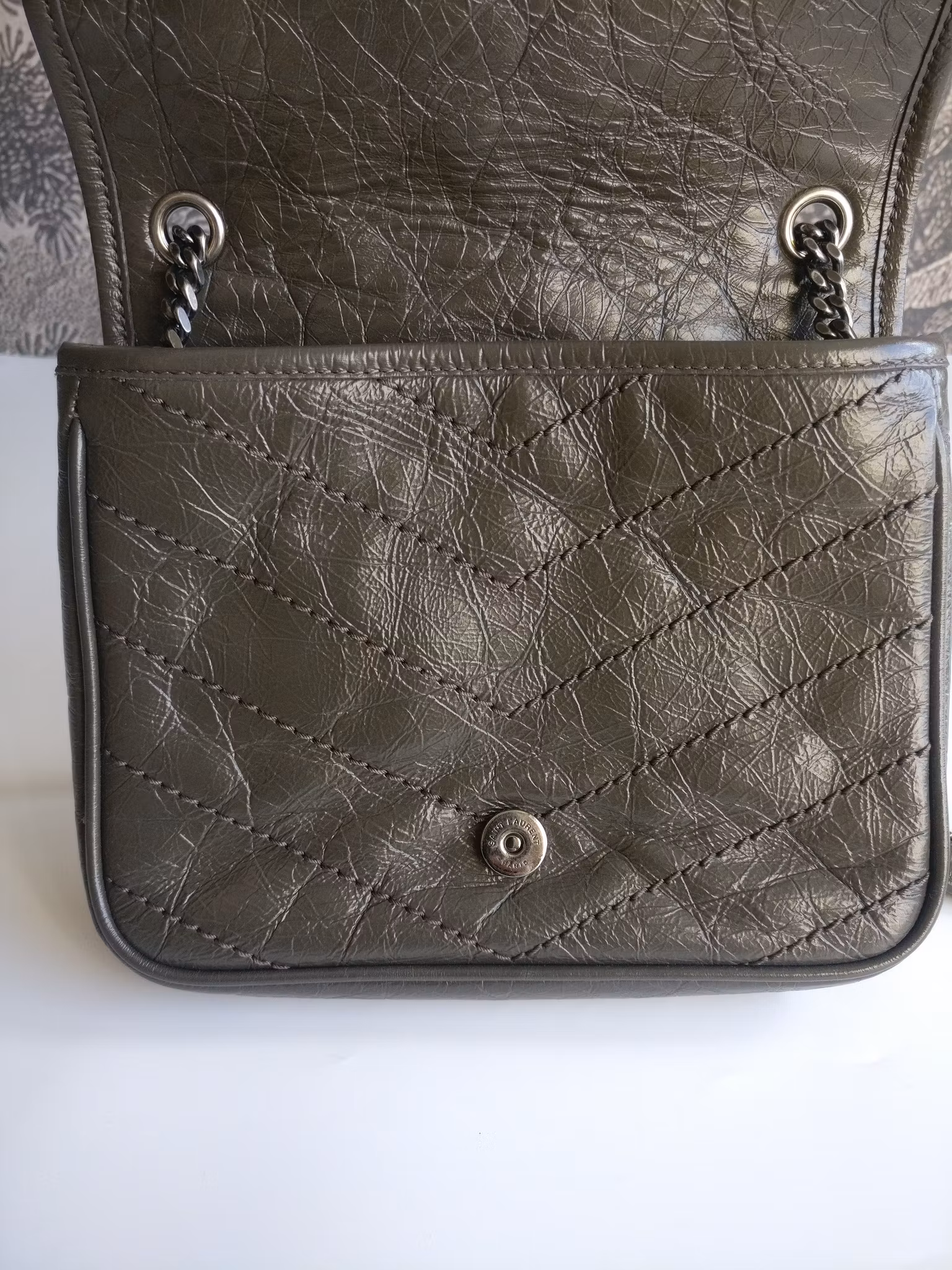 Saint Laurent Niki Chain Wallet