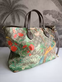 Gucci Soft GG Supreme Tian Floral Tote
