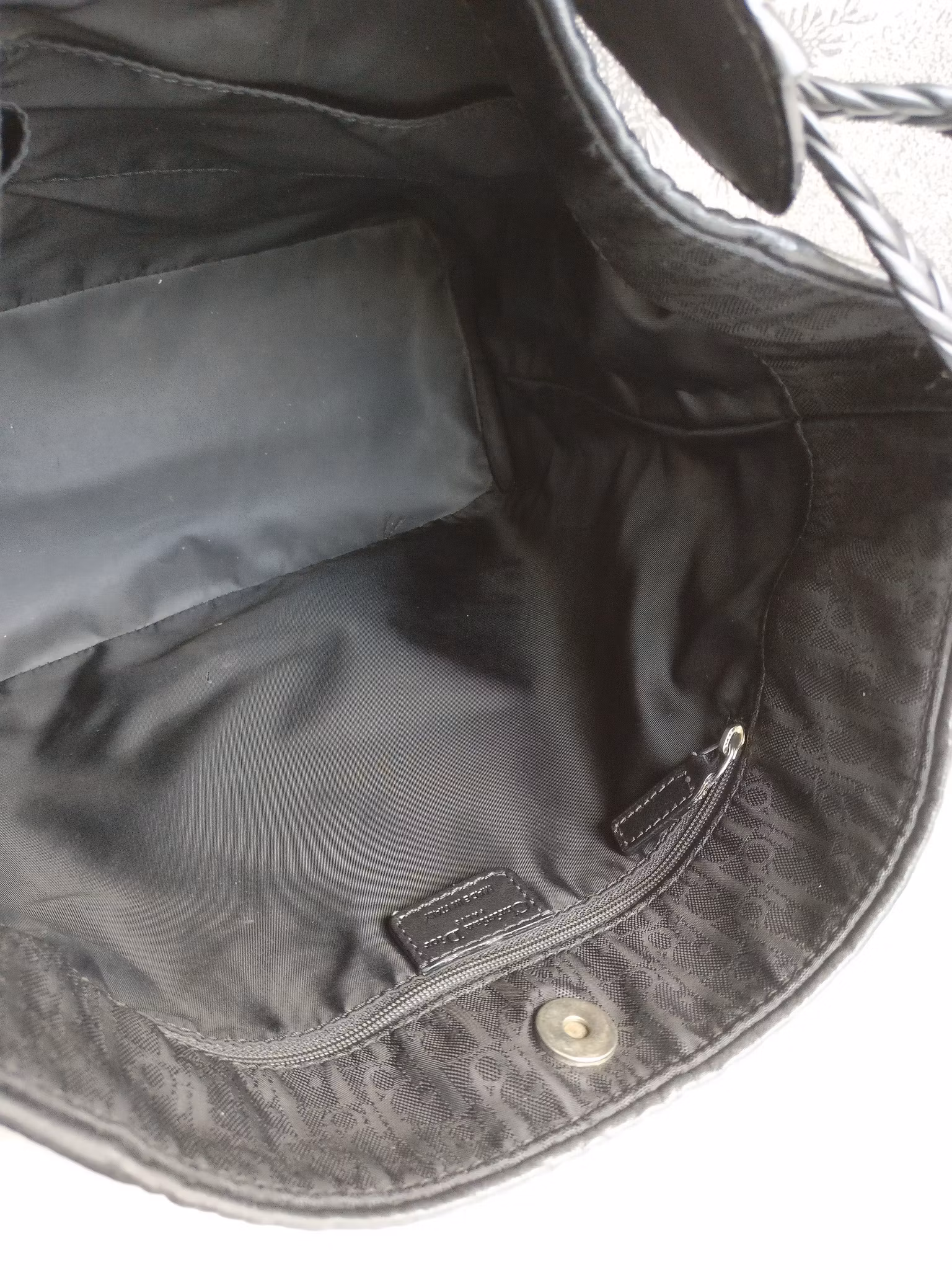 Dior Diorissimo Heart Charm nylon Ethnic Hobo