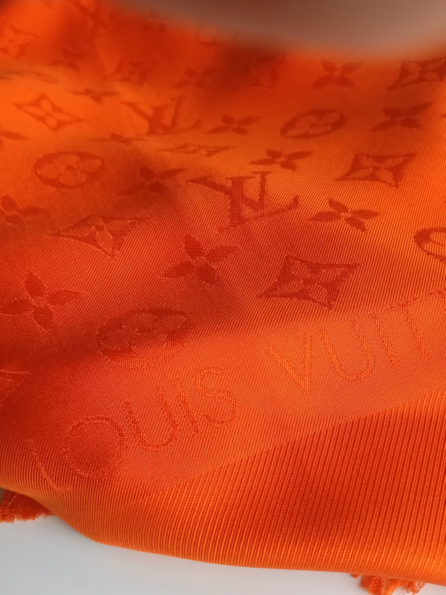 Louis Vuitton Monogram Silk Shawl