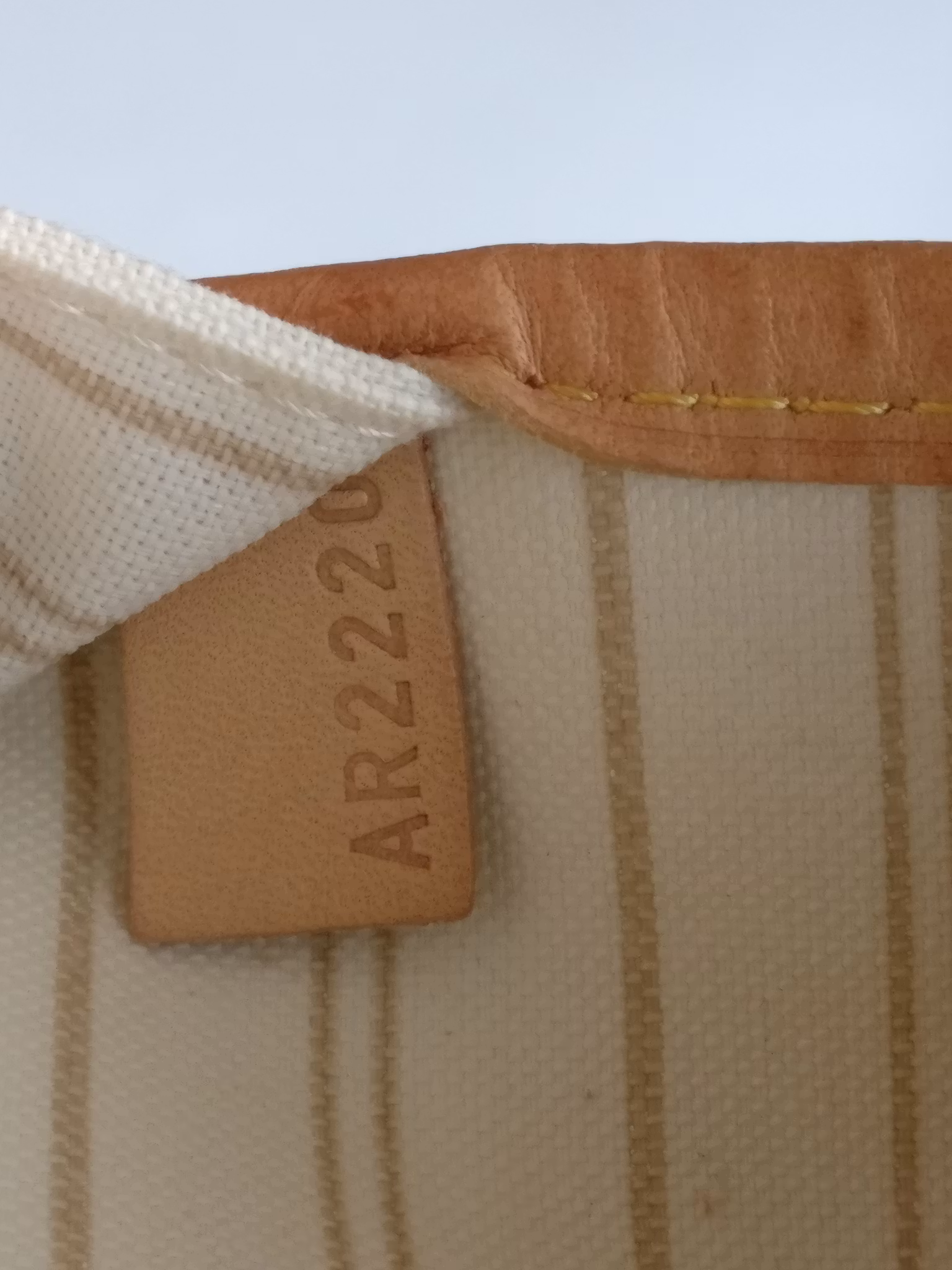 Louis Vuitton Neverfull MM damier azur
