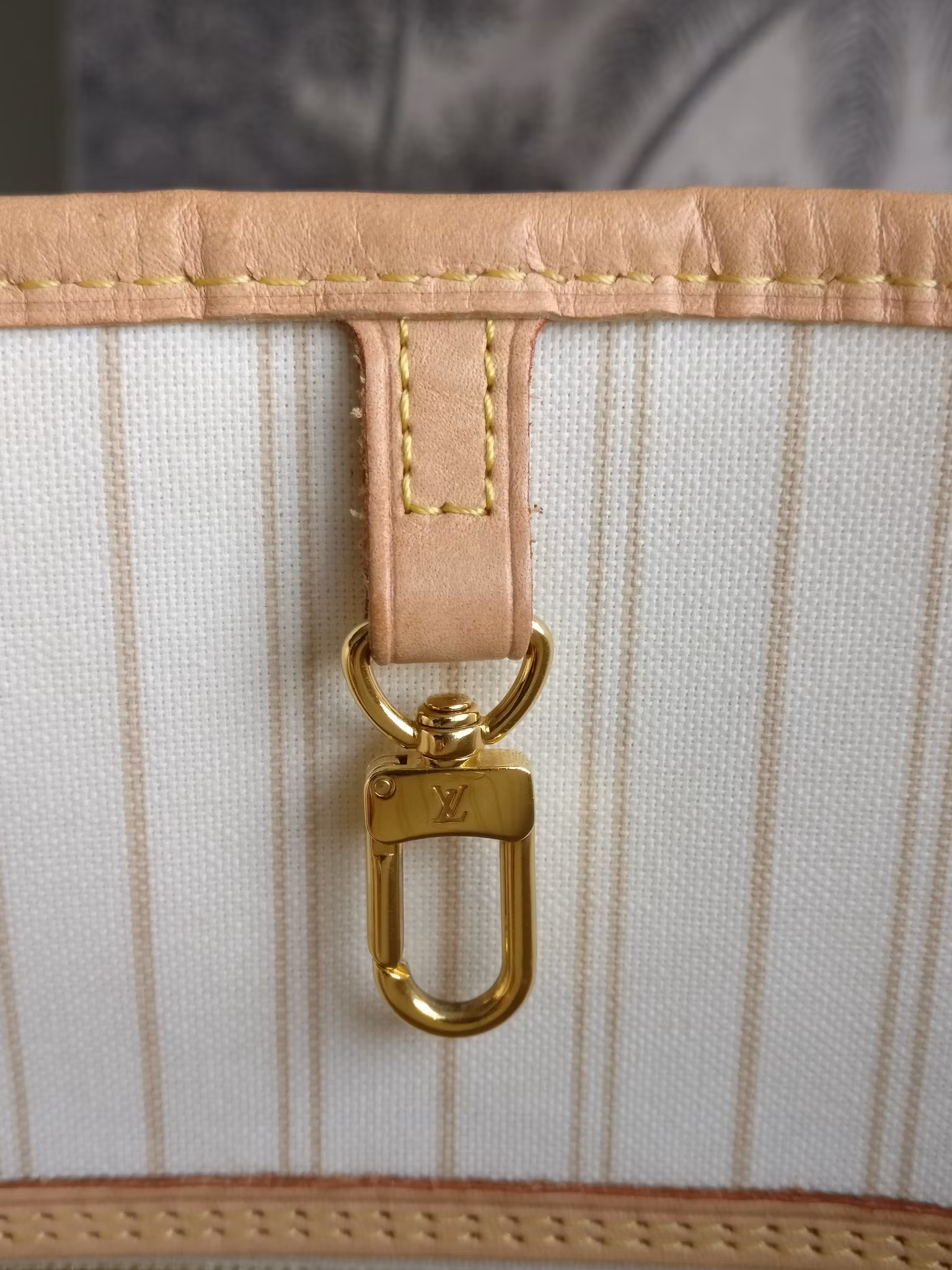 Louis Vuitton Neverfull MM damier azur
