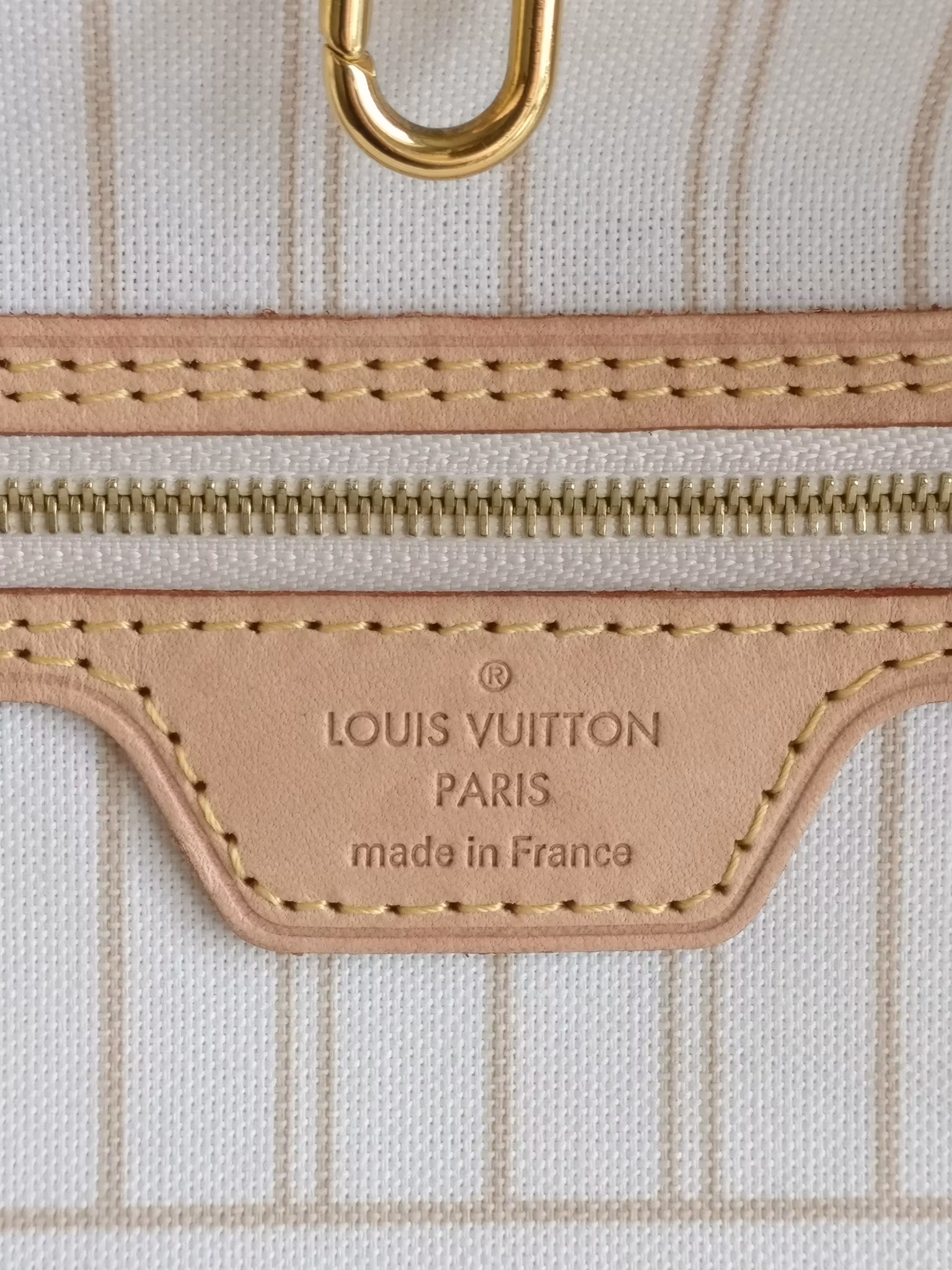 Louis Vuitton Neverfull MM damier azur