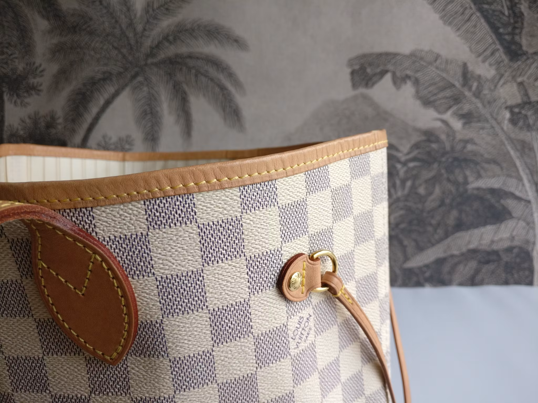 Louis Vuitton Neverfull MM damier azur