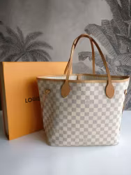 Louis Vuitton Neverfull MM damier azur