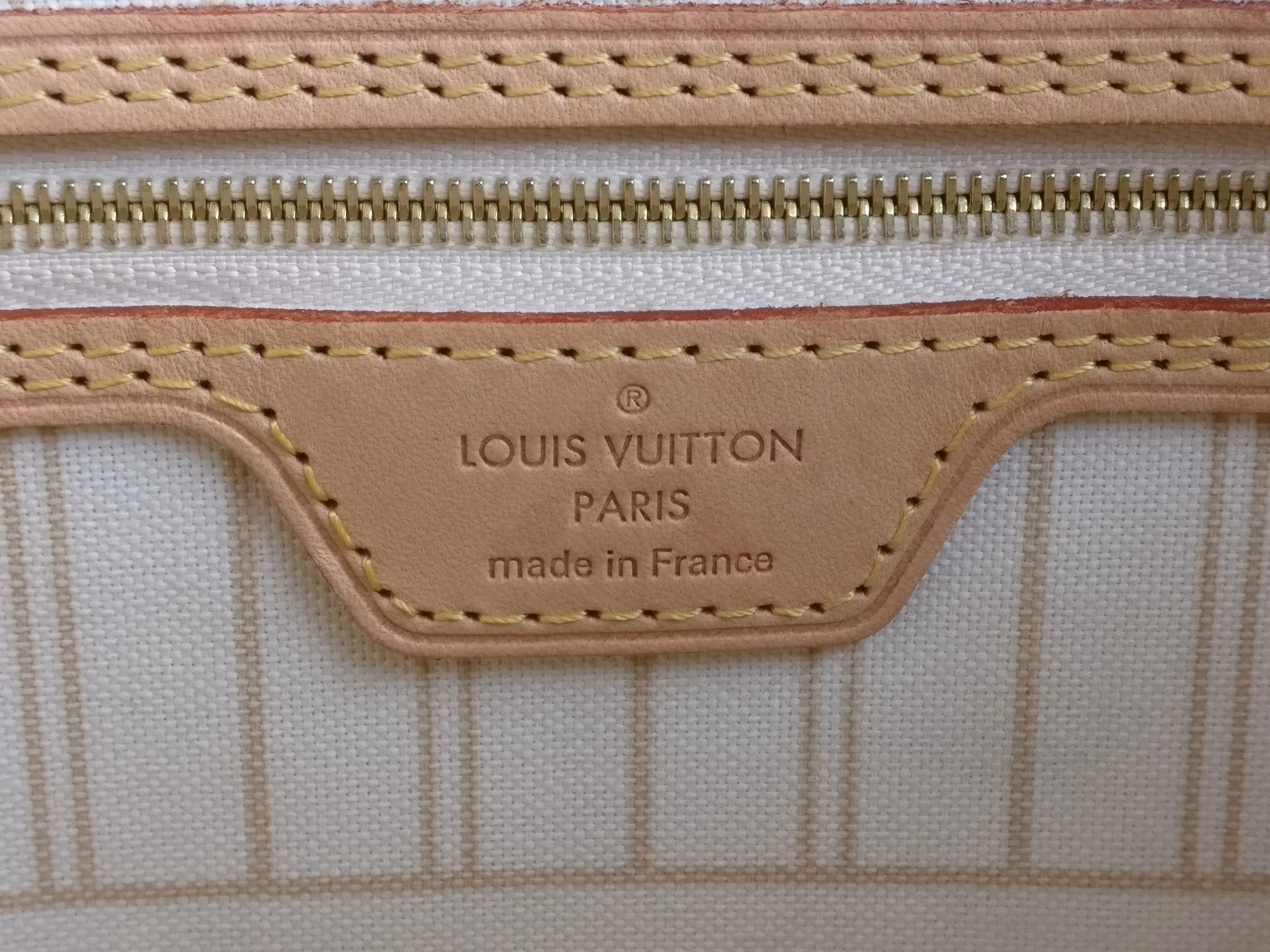 Louis Vuitton Neverfull MM damier azur