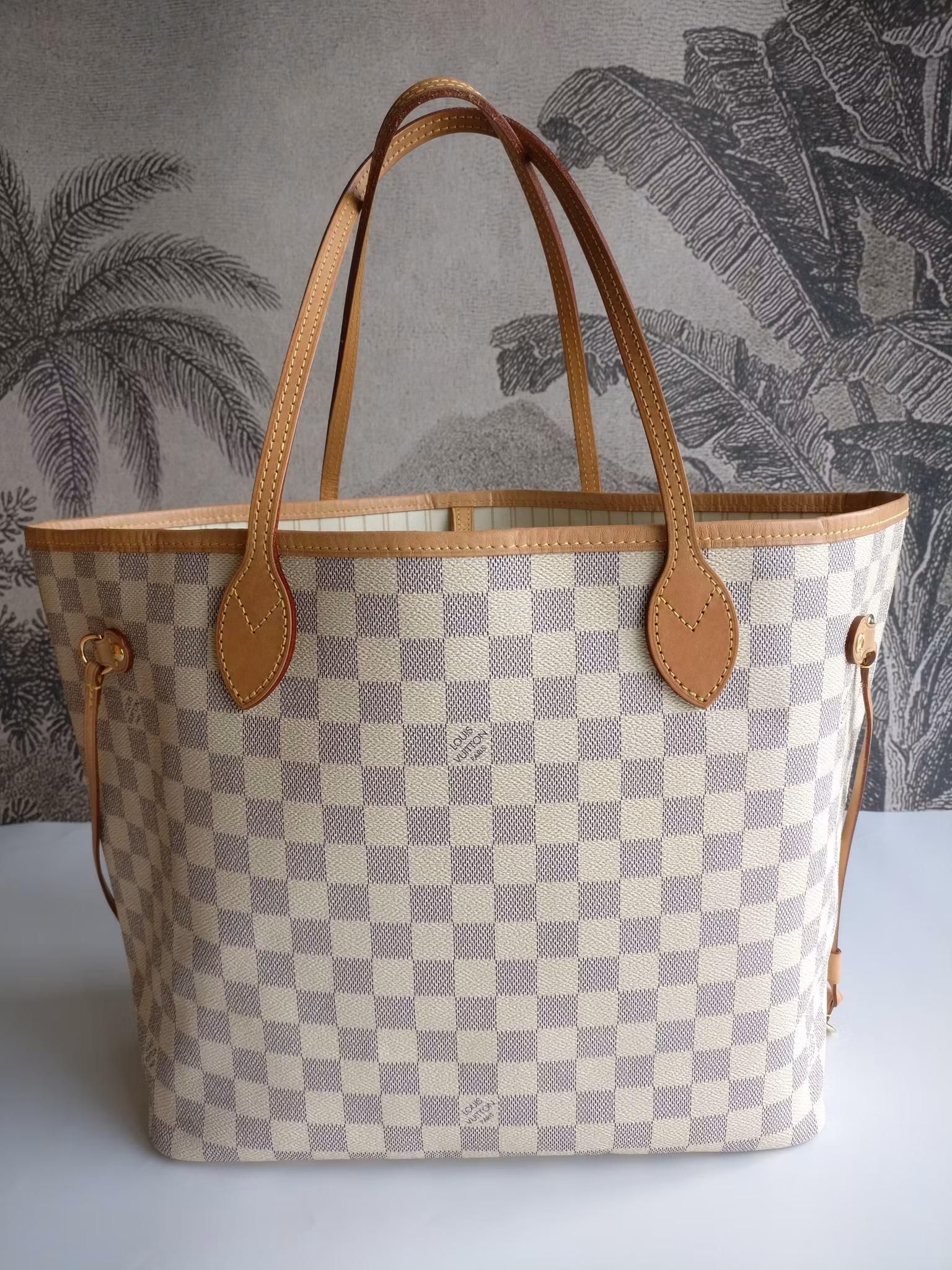 Louis Vuitton Neverfull MM damier azur