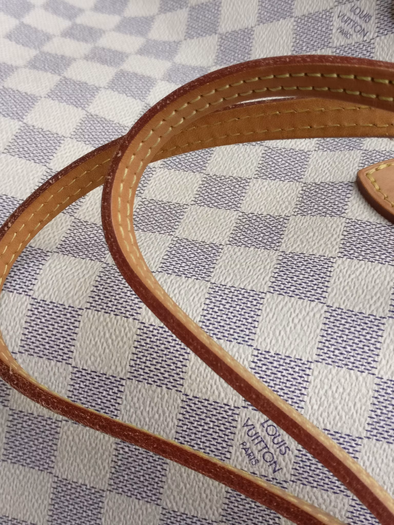 Louis Vuitton Neverfull MM damier azur