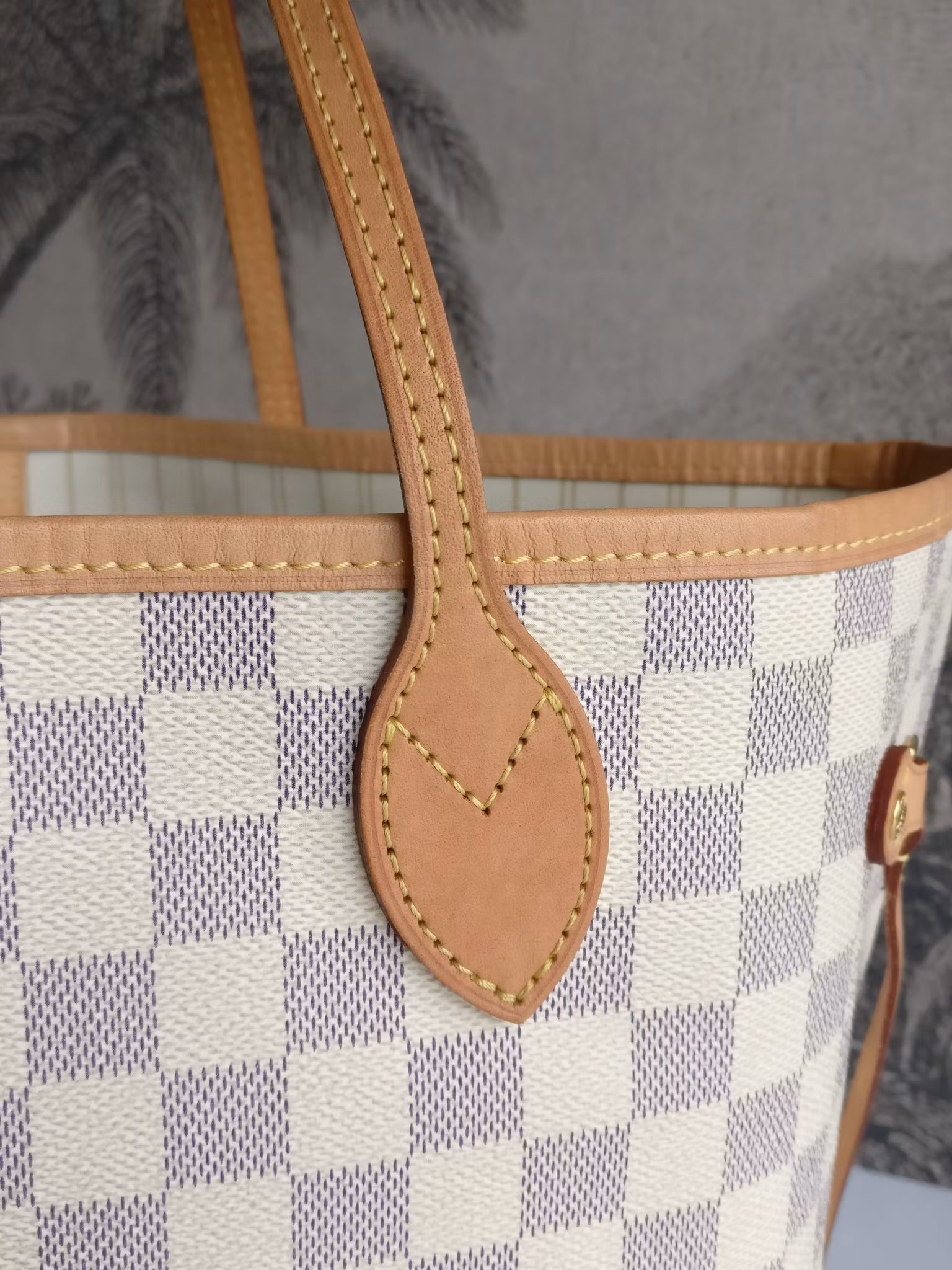 Louis Vuitton Neverfull MM damier azur