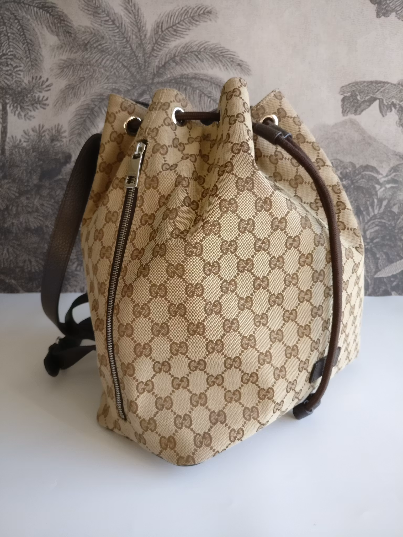 Gucci Drawstring Backpack