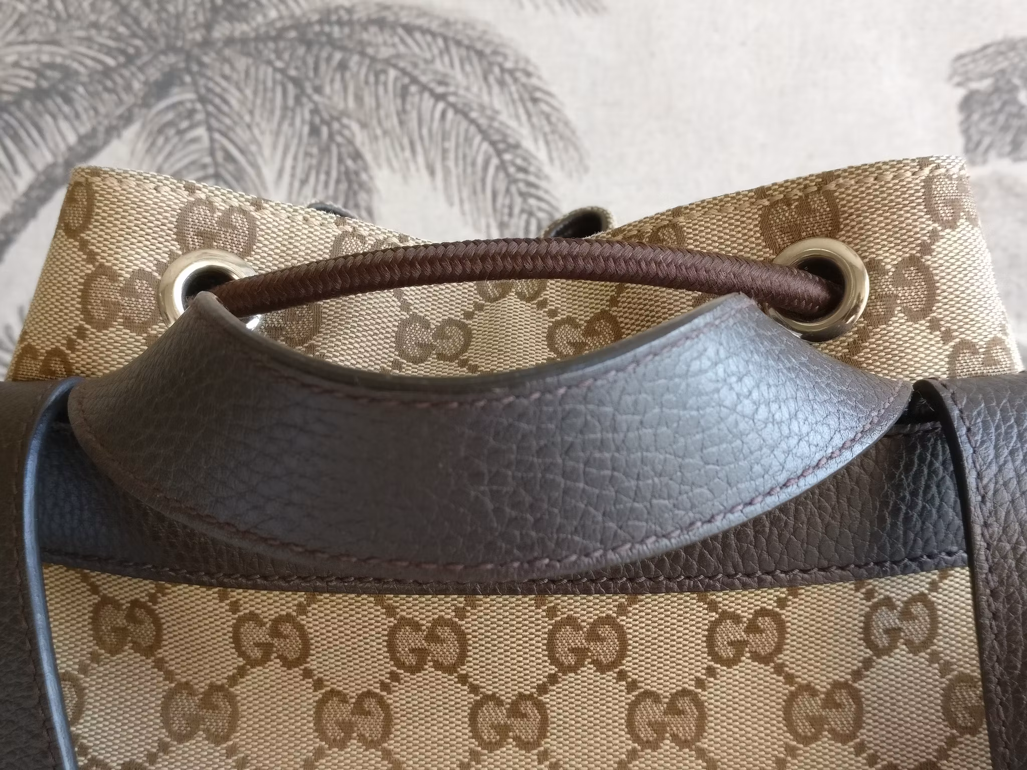 Gucci Drawstring Backpack