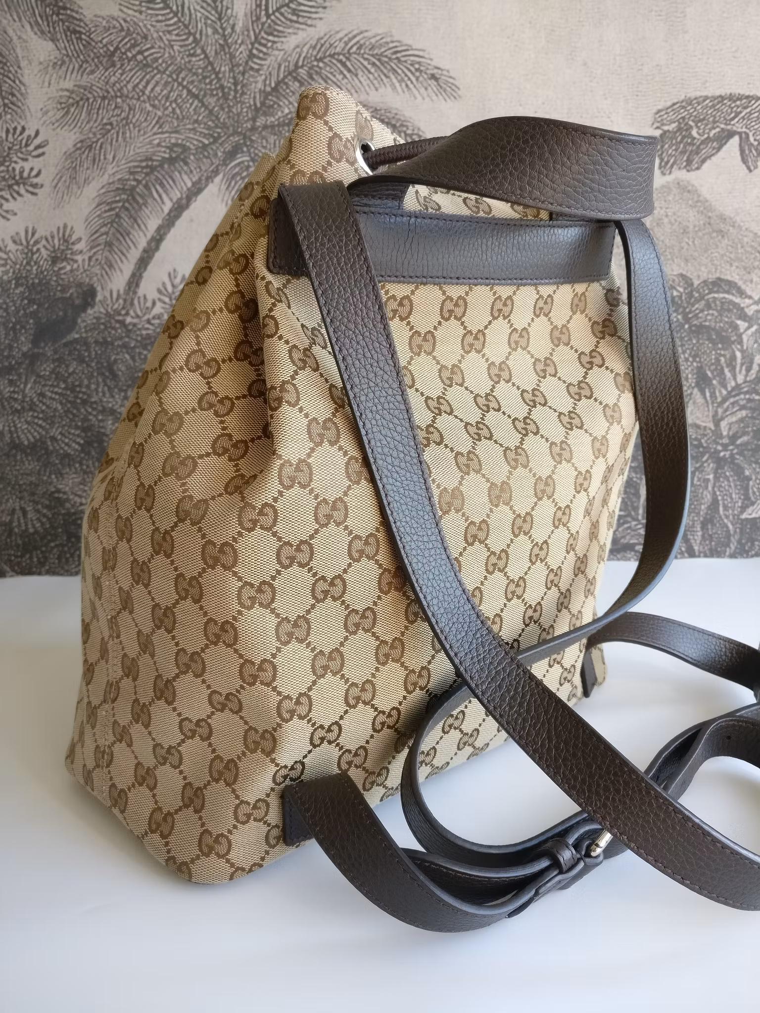 Gucci Drawstring Backpack