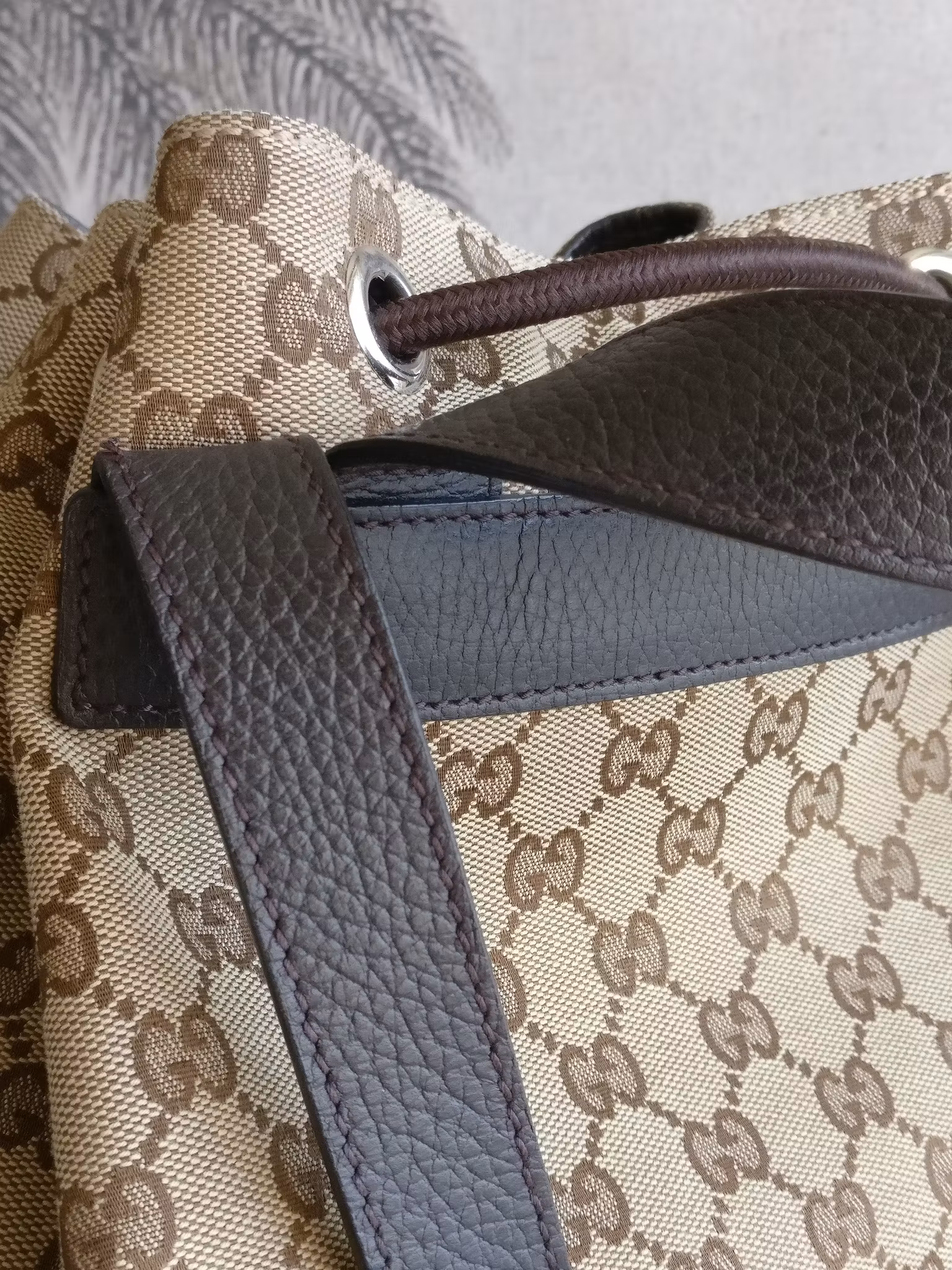 Gucci Drawstring Backpack