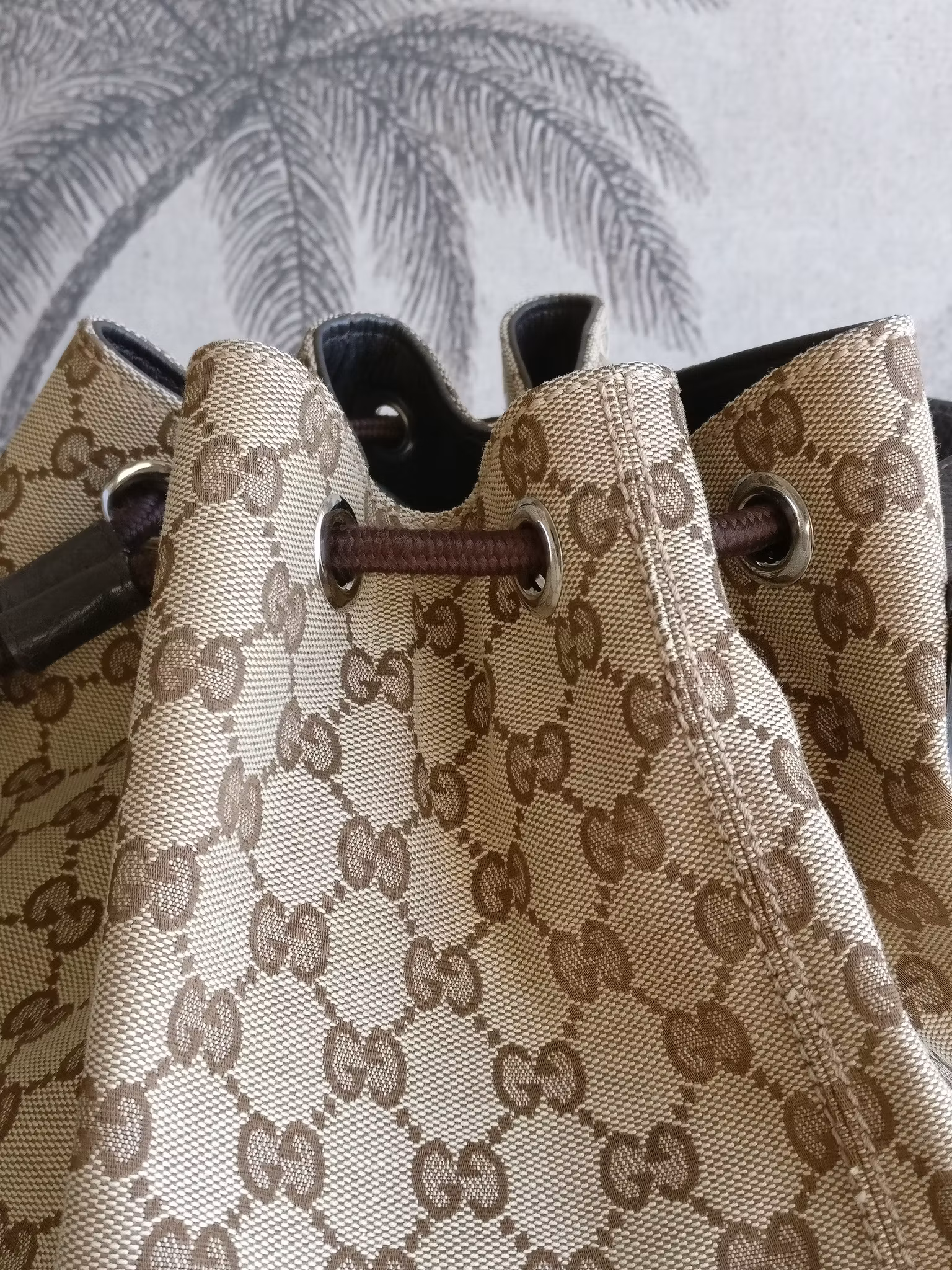 Gucci Drawstring Backpack