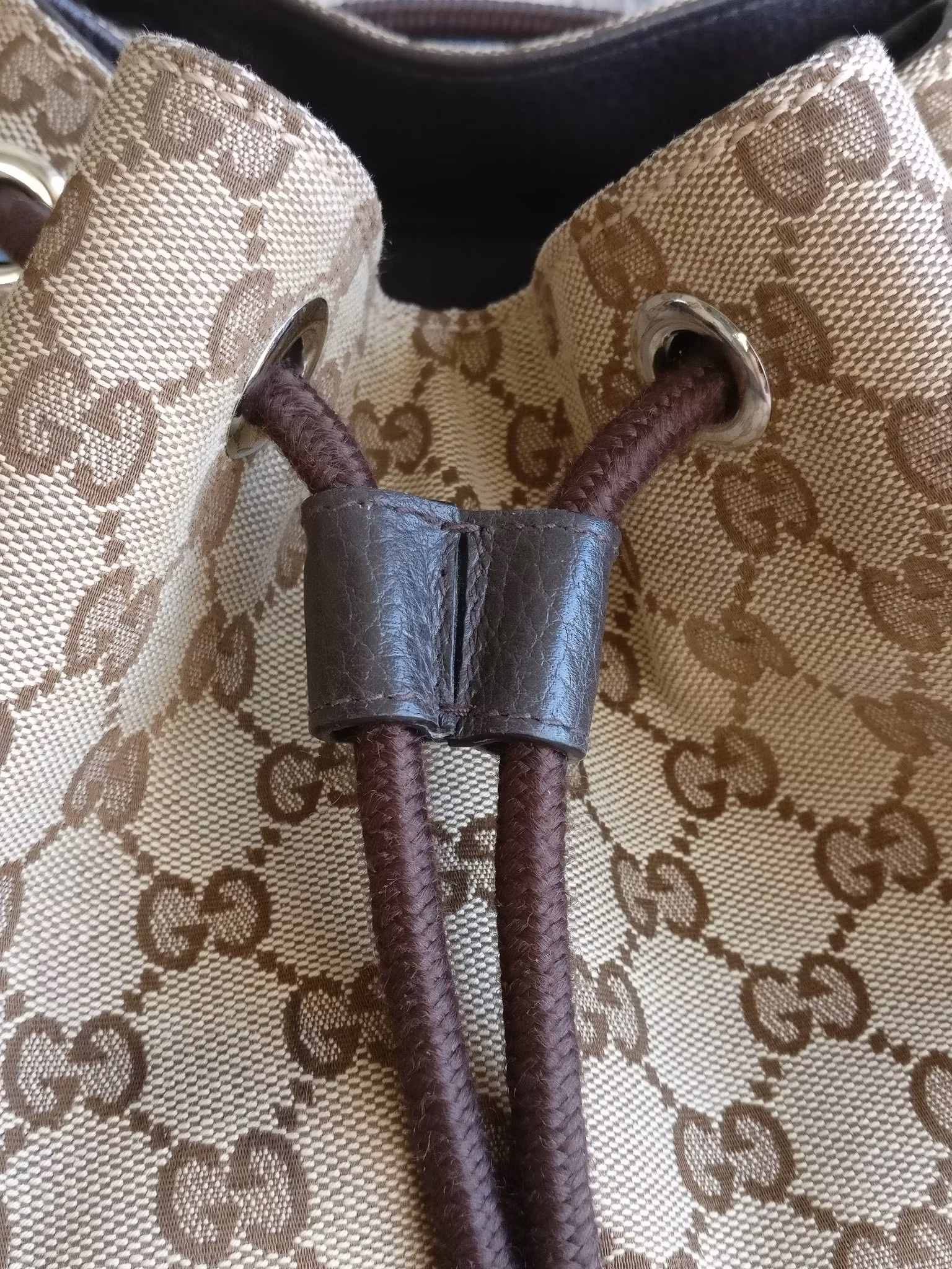 Gucci Drawstring Backpack
