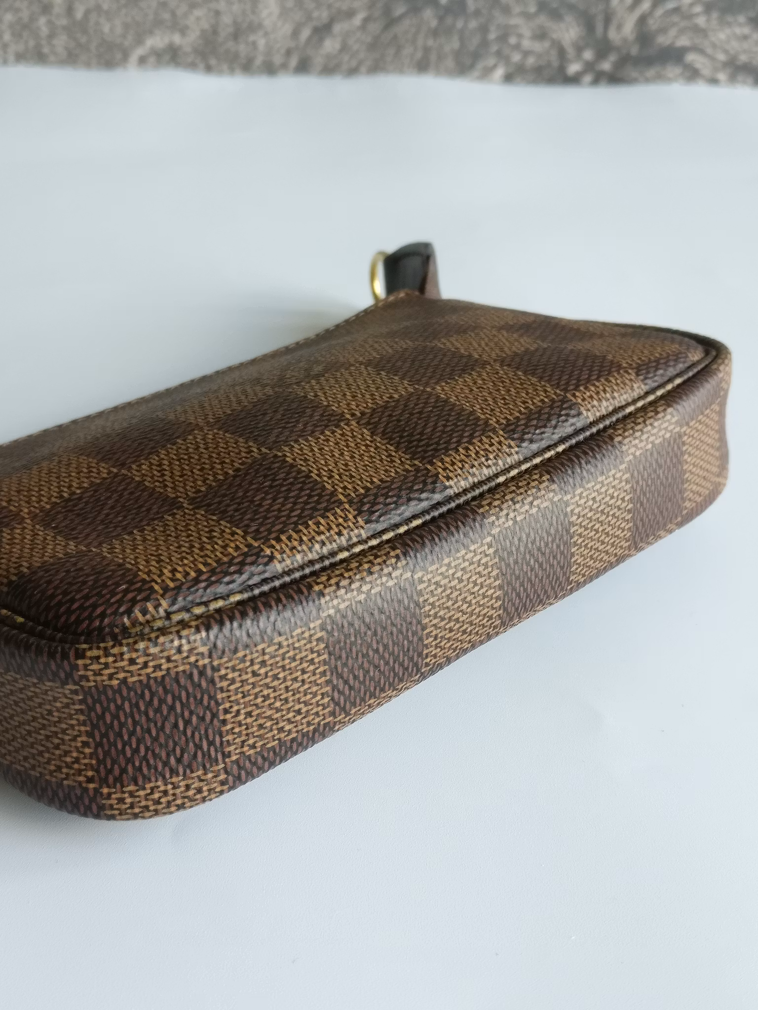 Louis Vuitton Mini Pochette Accessories Damier Ebene