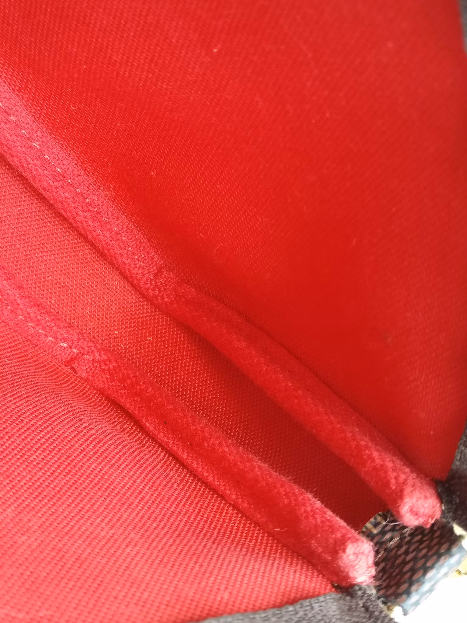 Louis Vuitton Mini Pochette Accessories Damier Ebene