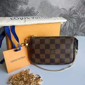 Louis Vuitton Mini Pochette Accessories Damier Ebene