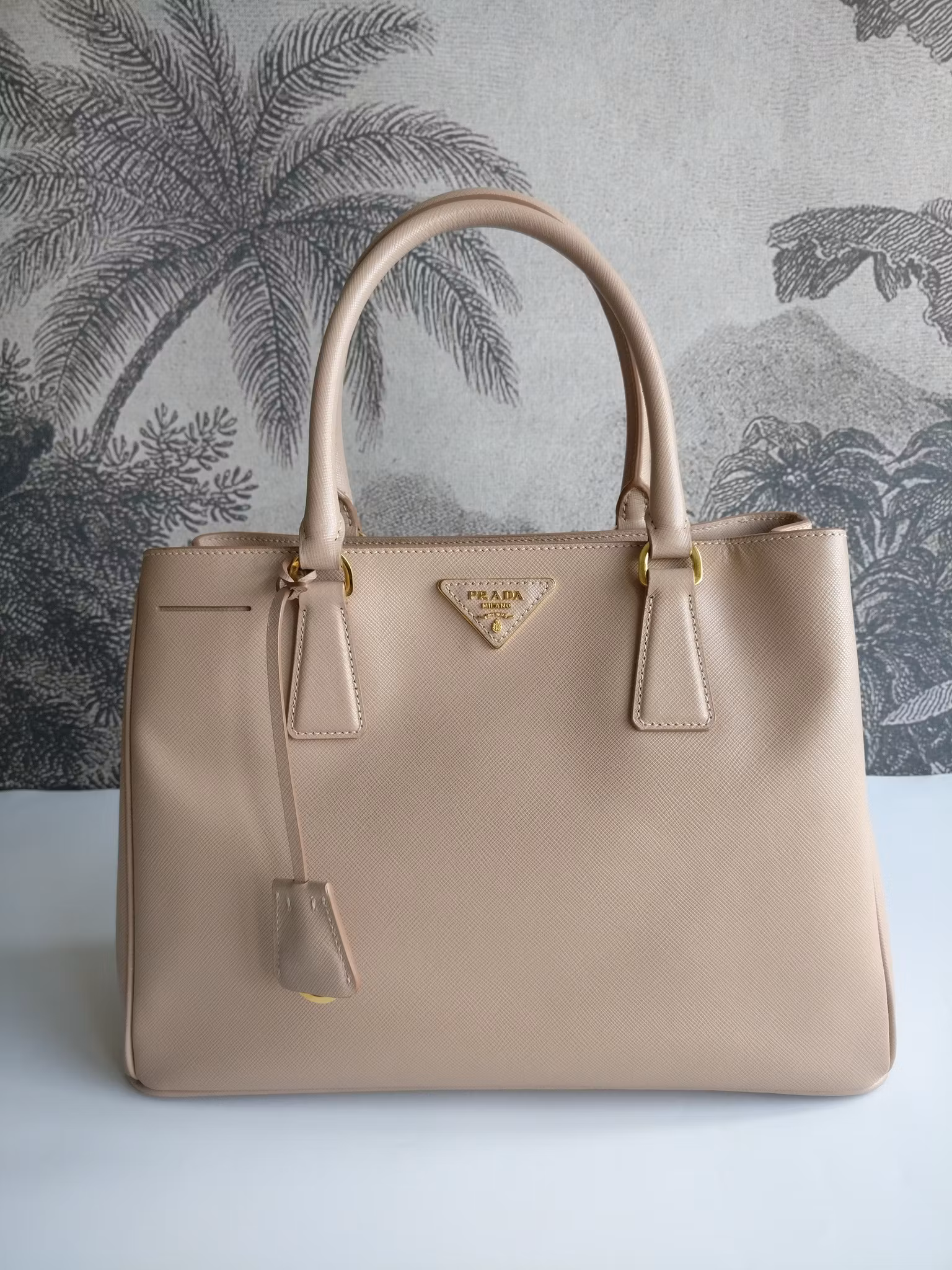 Prada L Saffiano Lux Cammeo