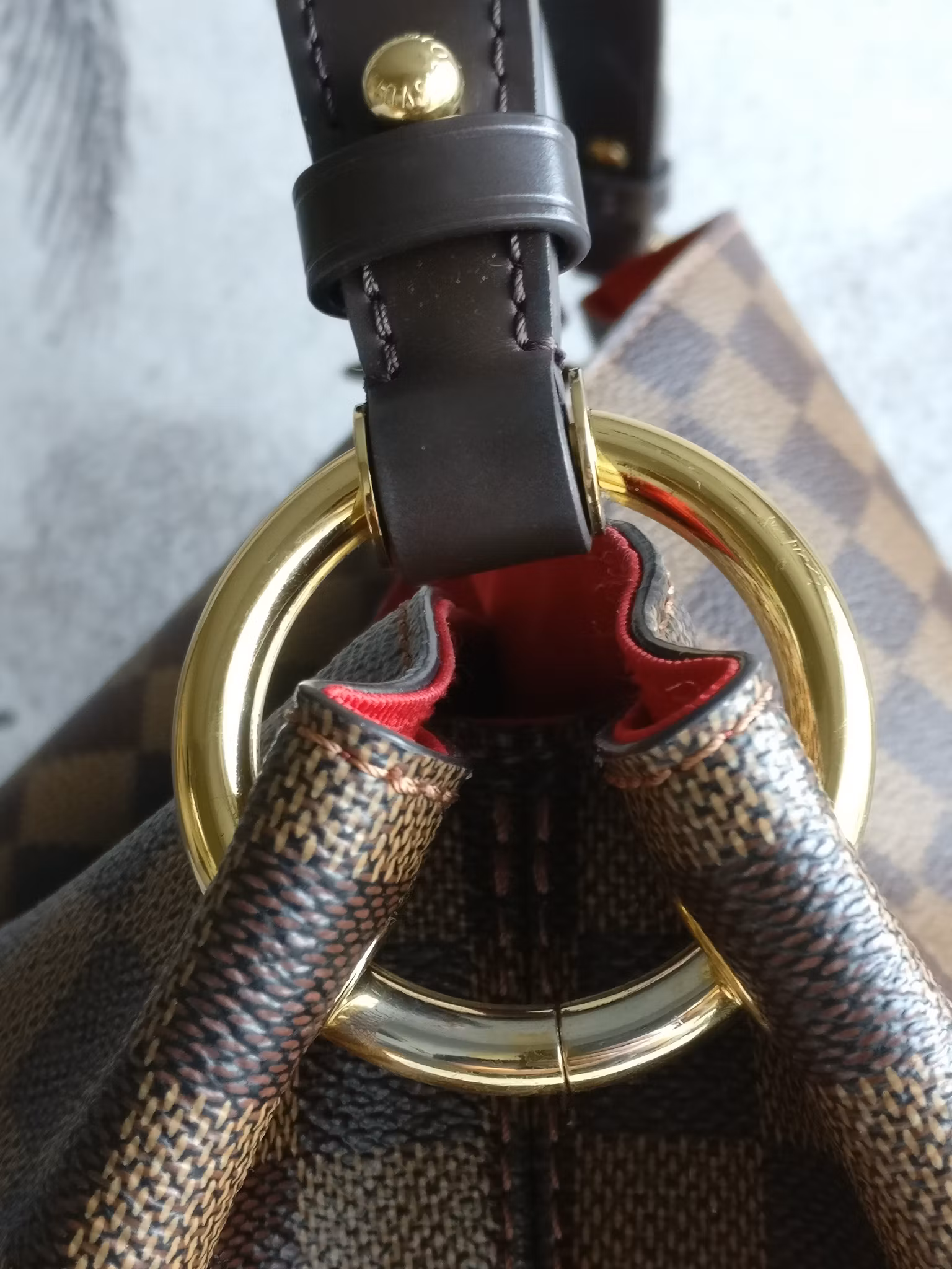 Louis Vuitton Graceful MM damier ebene
