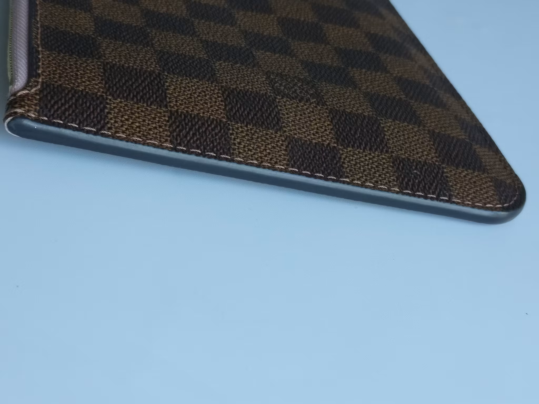 Louis Vuitton Neverfull MM Pouch damier ebene rose ballerine