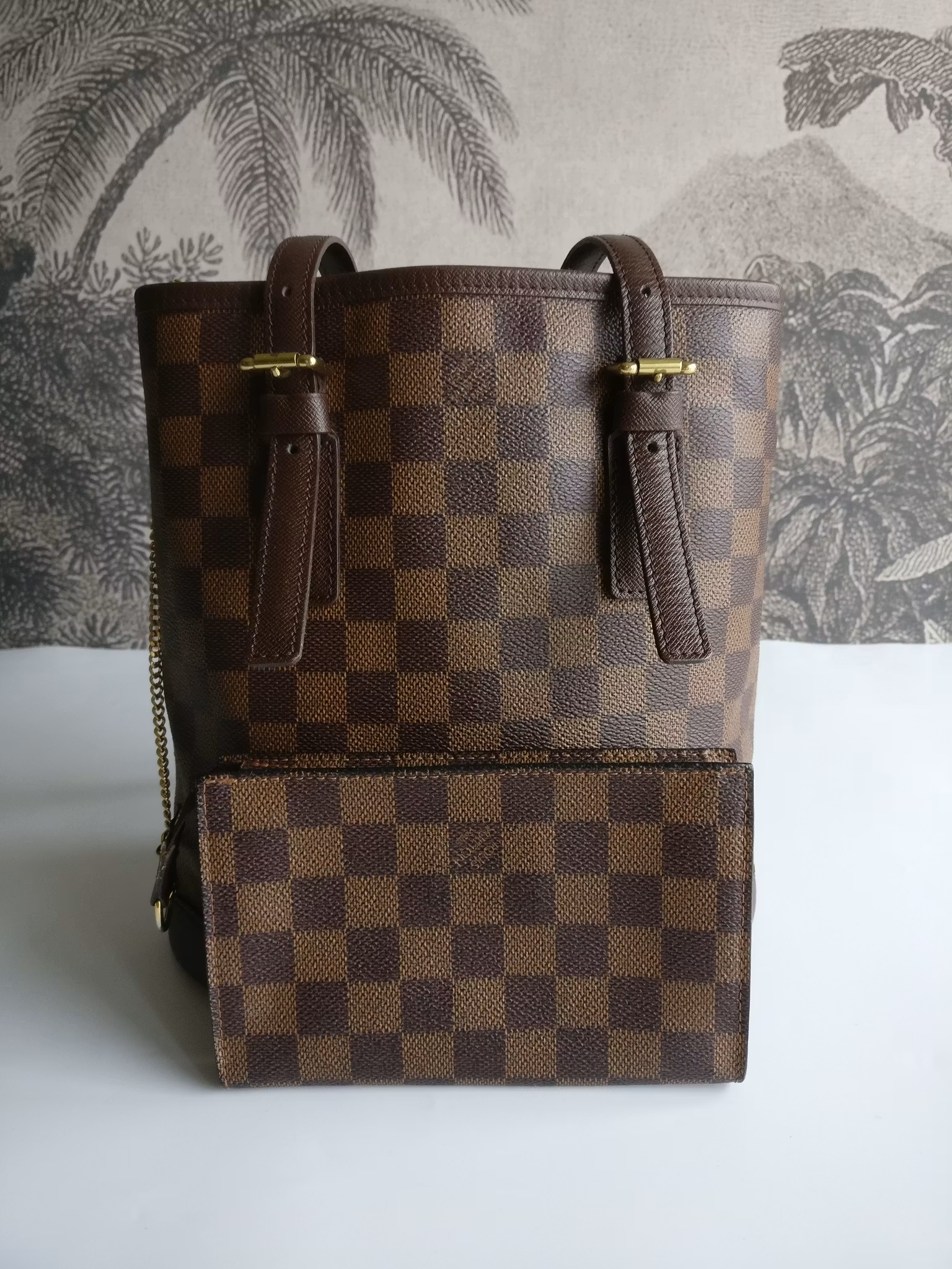 Louis Vuitton Bucket PM damier ebene Marais