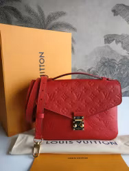 Louis Vuitton Pochette Metis Scarlet Red