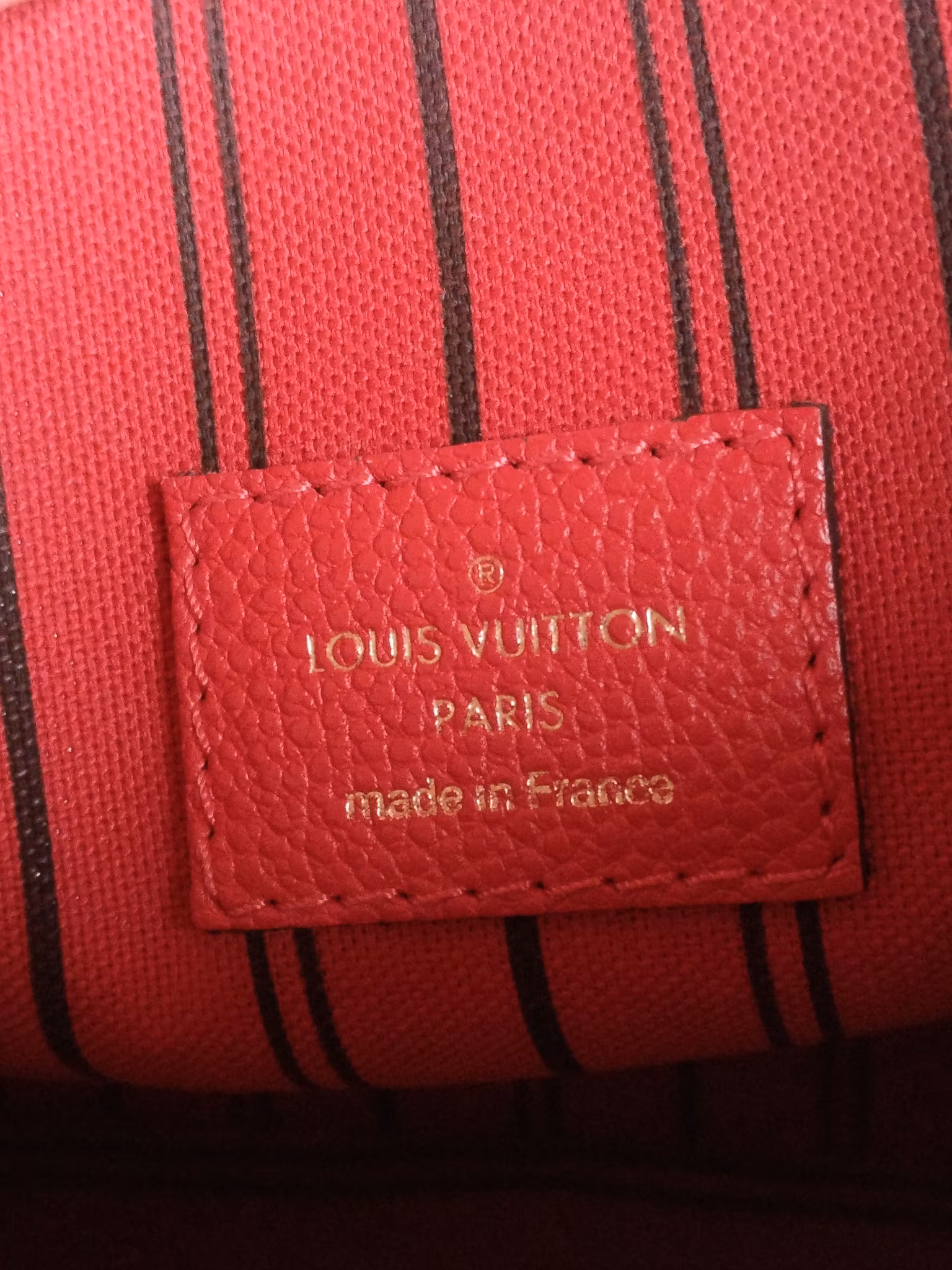 Louis Vuitton Pochette Metis Scarlet Red