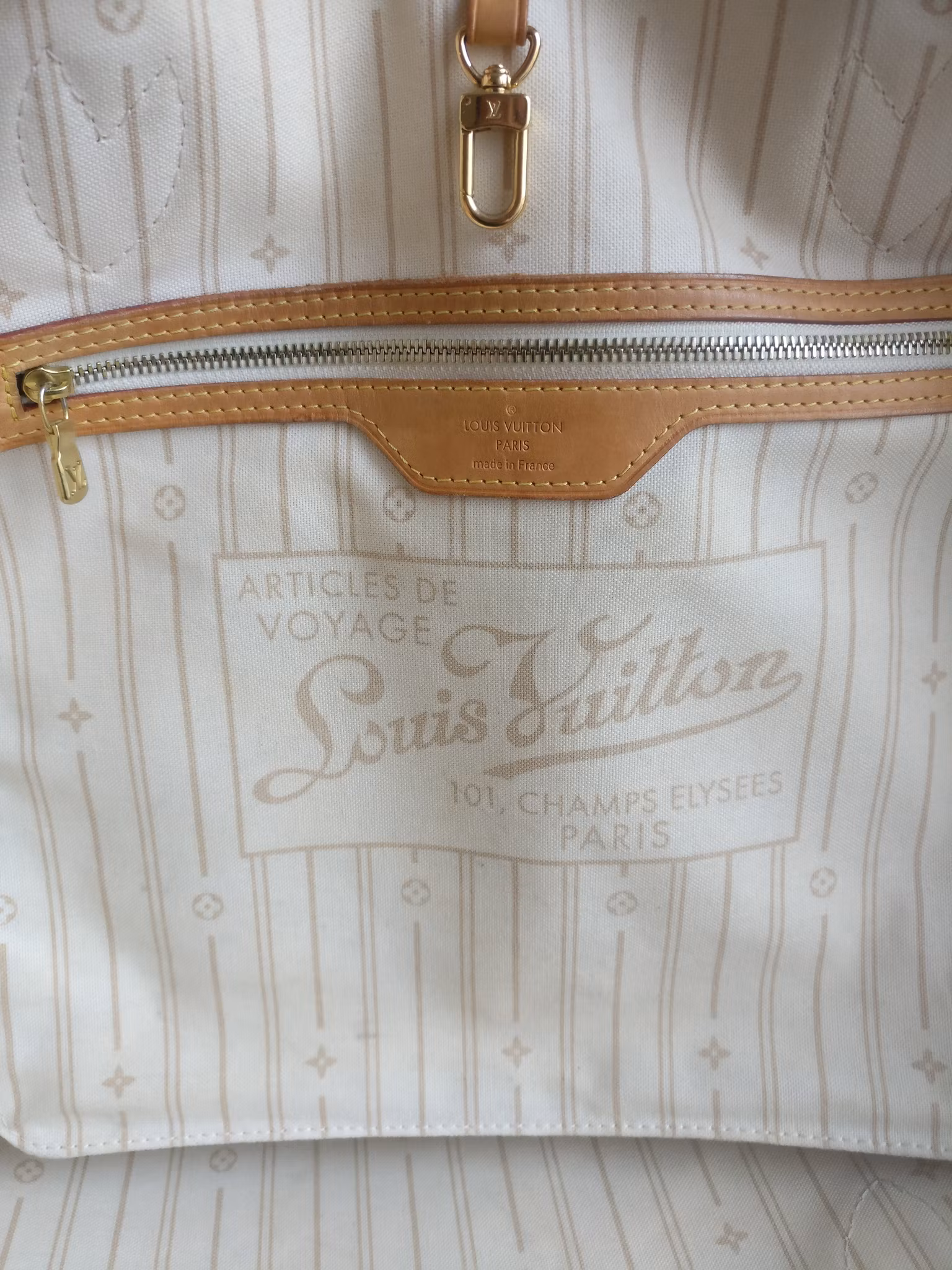 Louis Vuitton Neverfull GM damier azur
