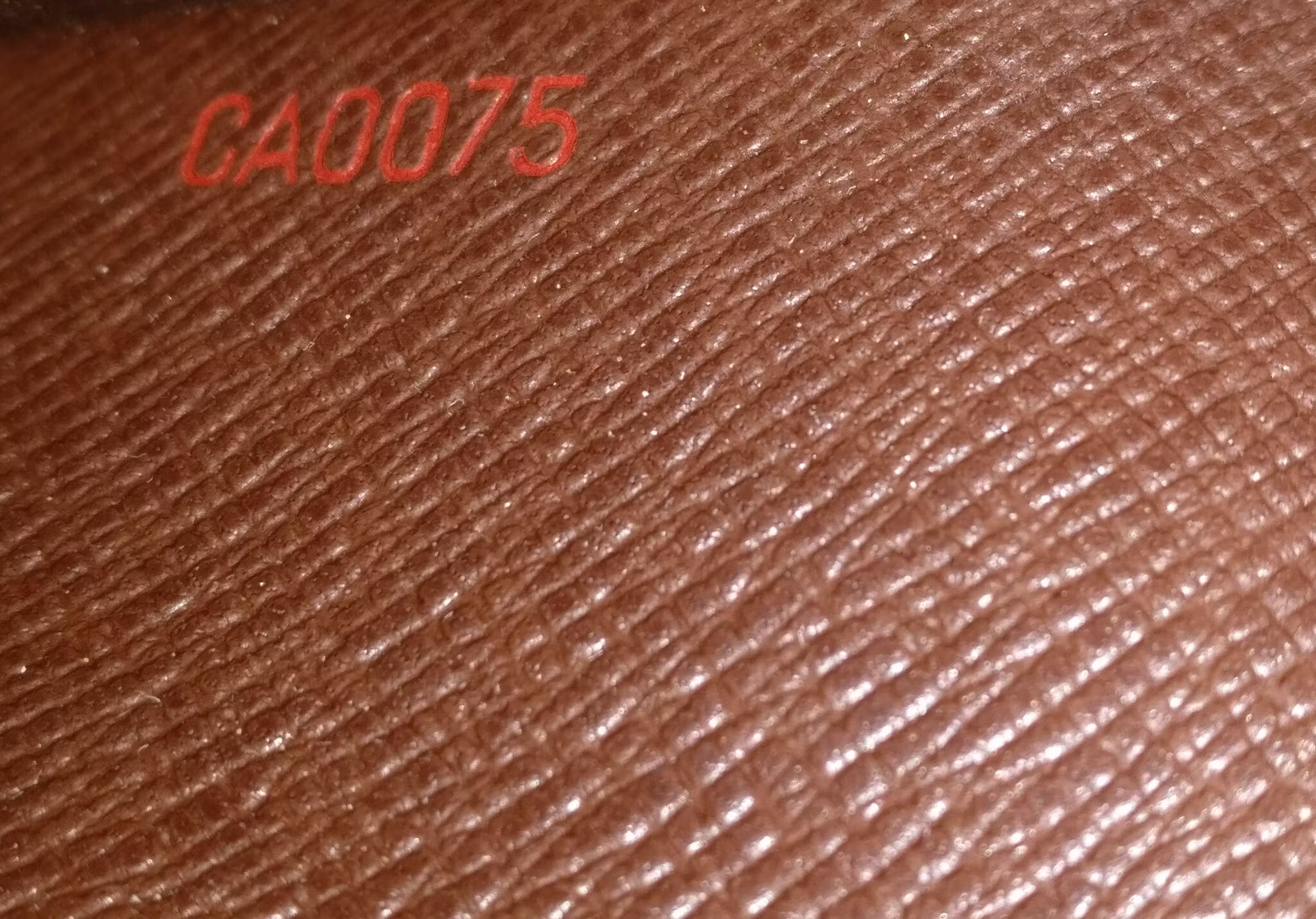 Louis Vuitton desk Agenda Cover Damier Ebene