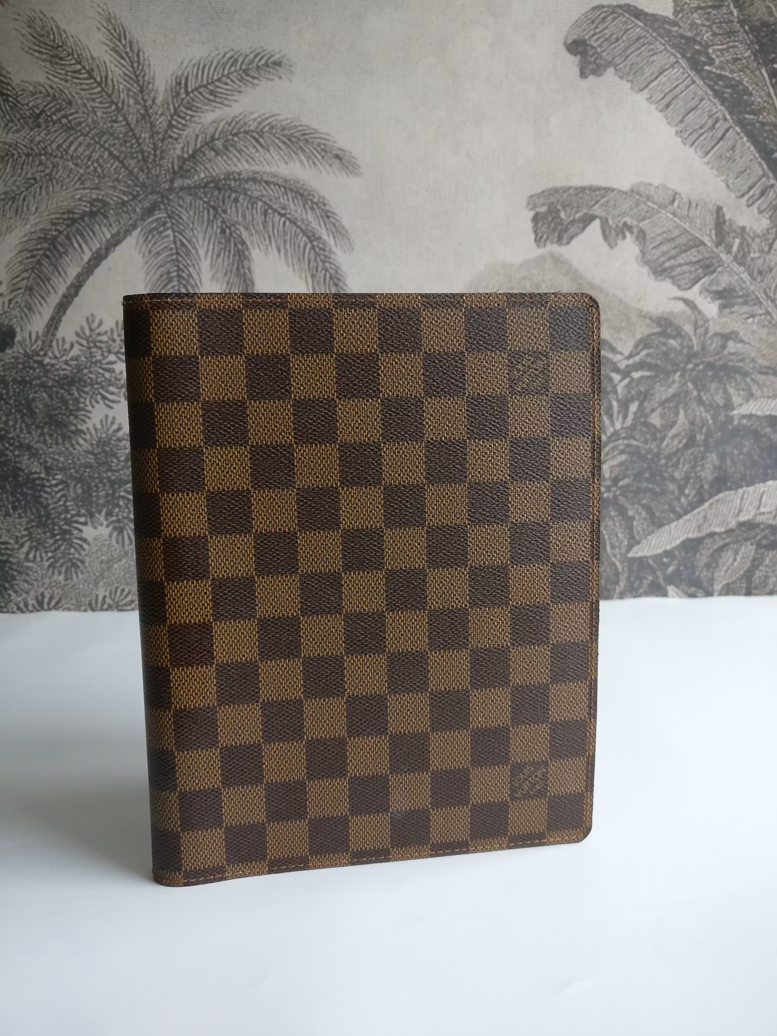 Louis Vuitton desk Agenda Cover Damier Ebene